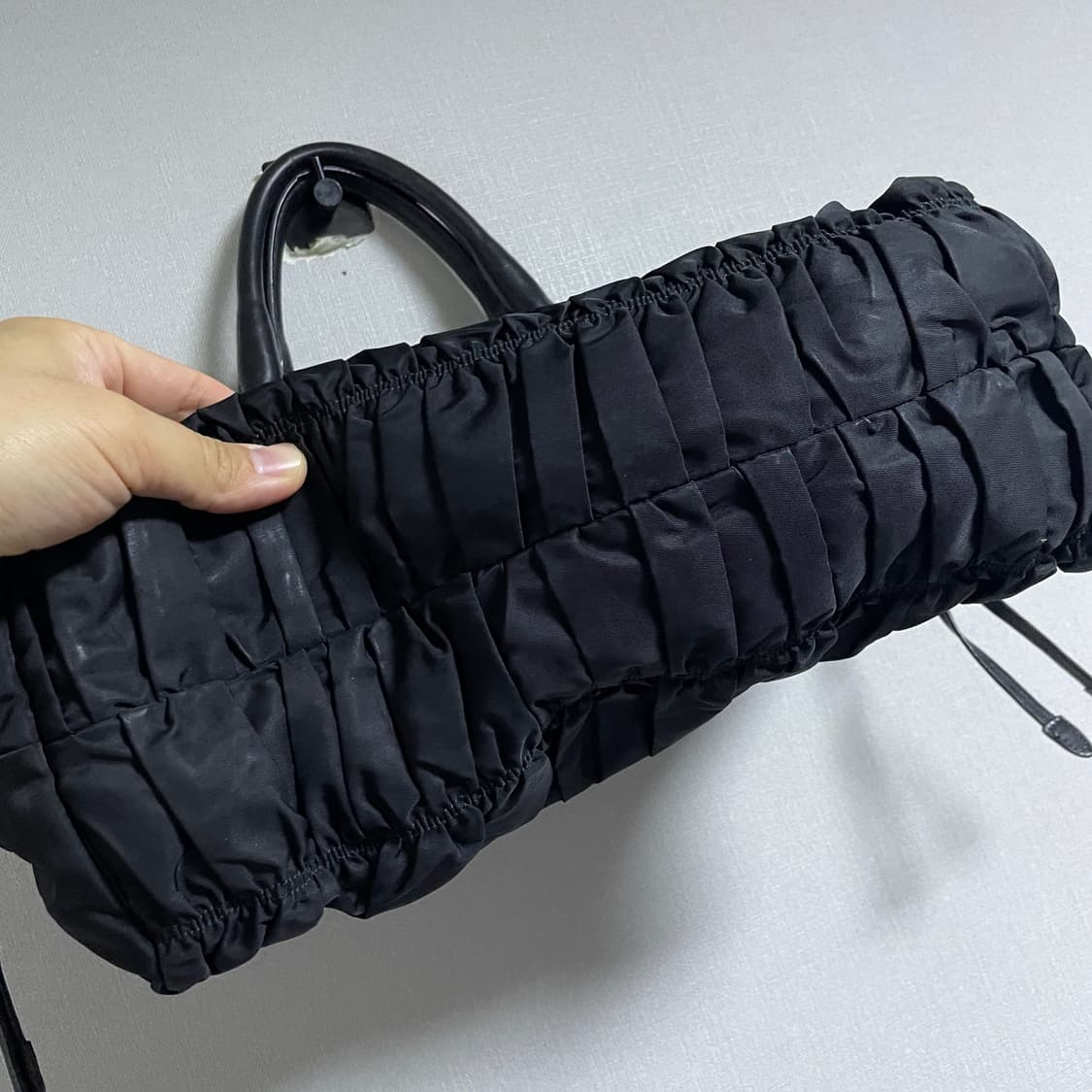 프라다 여성 고프레 모코노 토트백 (크로스 스트랩 분실 상품이미지3