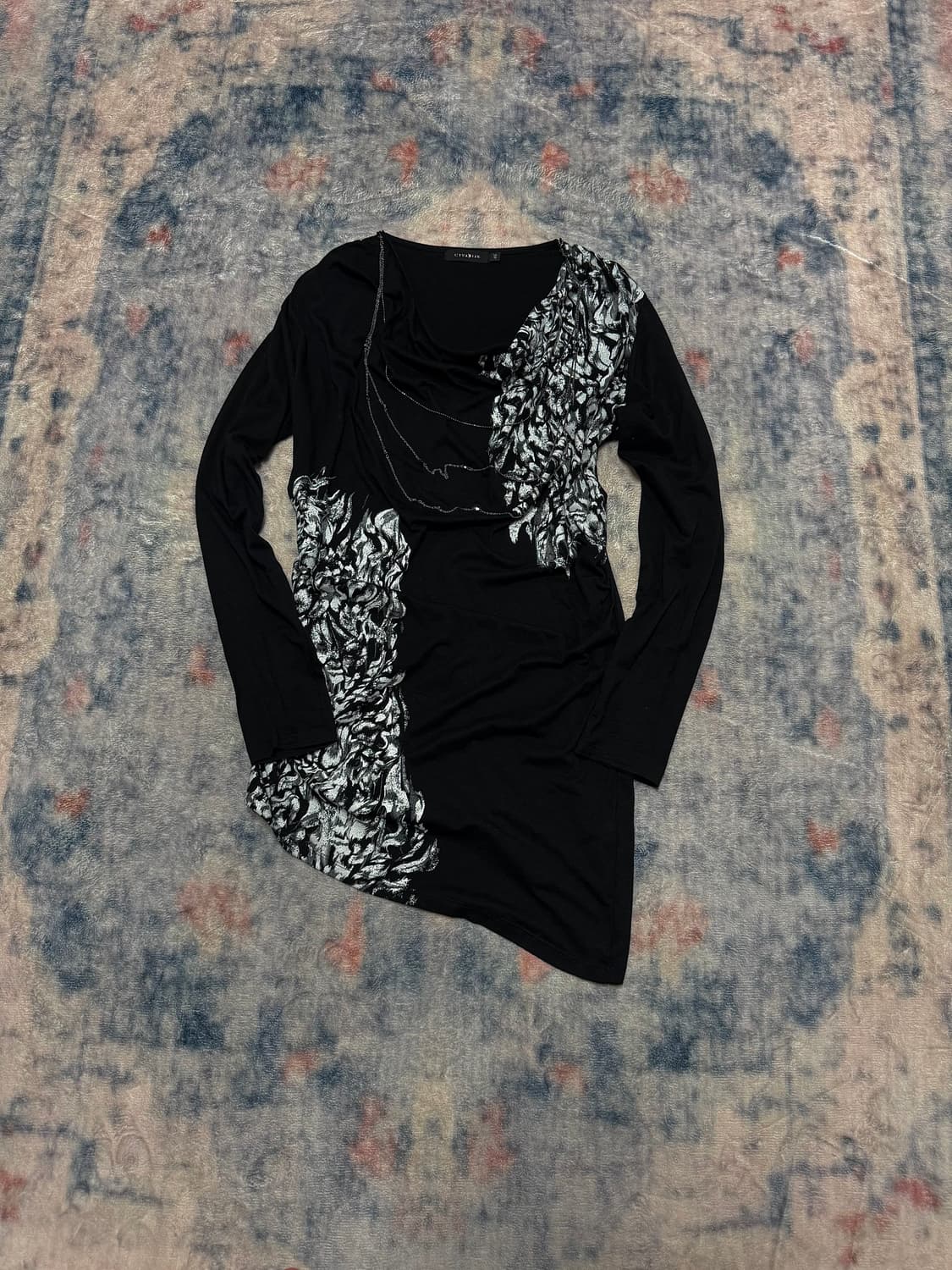 Civarize necklace layered leopard cut se 상품이미지1