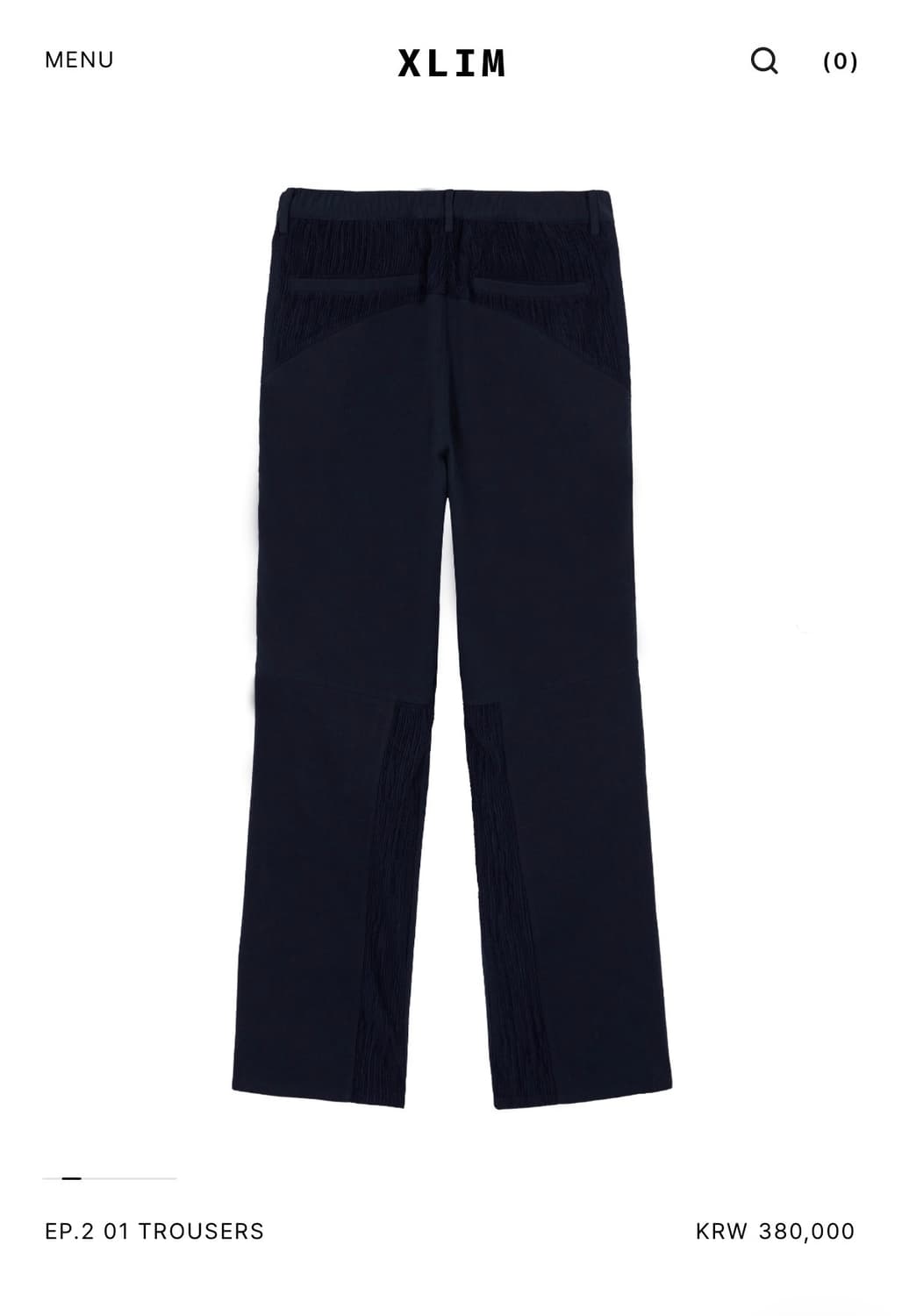 Xlim 엑슬림 EP.2 01 trouser 상품이미지2