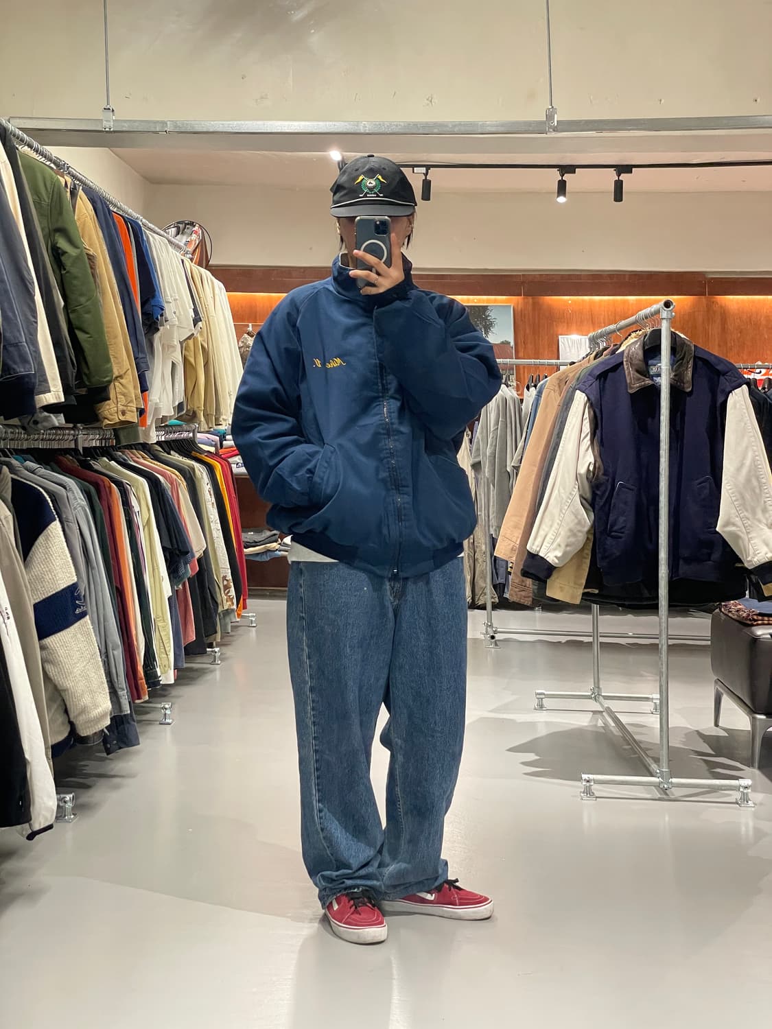 빈티지 팔볼 나일론 자켓   상품이미지2