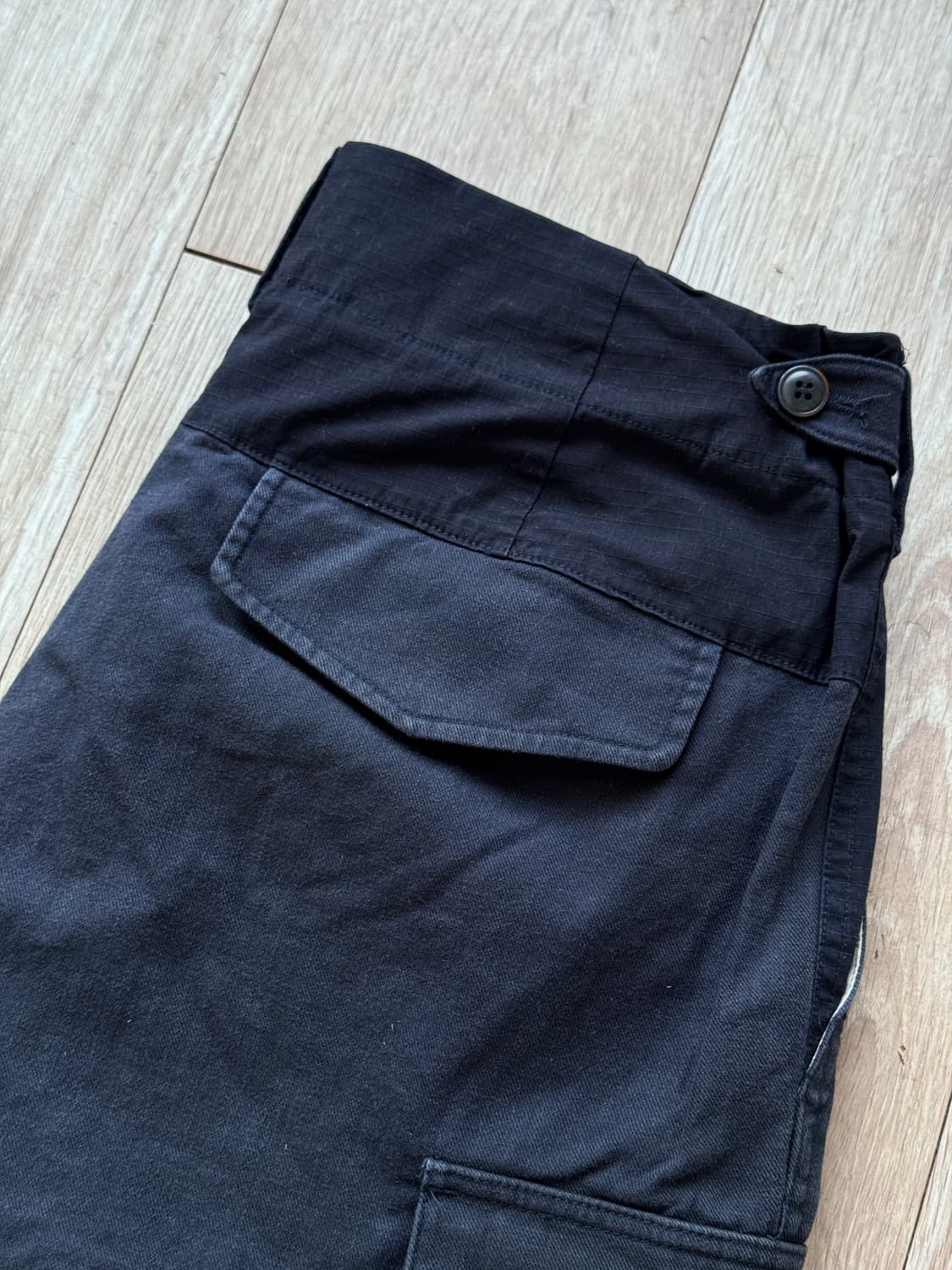 함오피스 패치워크 카고팬츠 네이비 / 1 상품이미지2