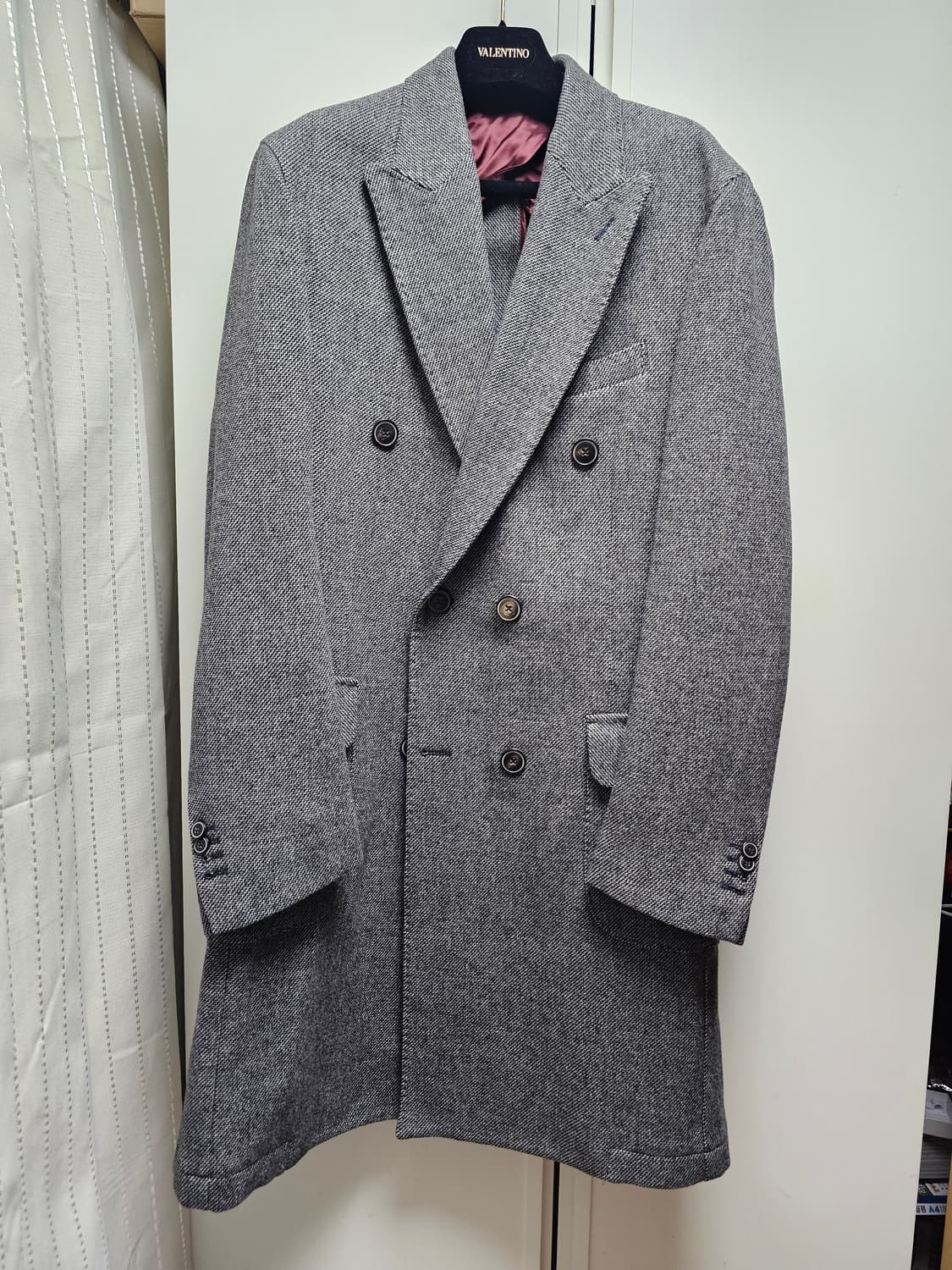 새상품 이탈리아 베나코앤폰타나 울 코트 상품이미지1