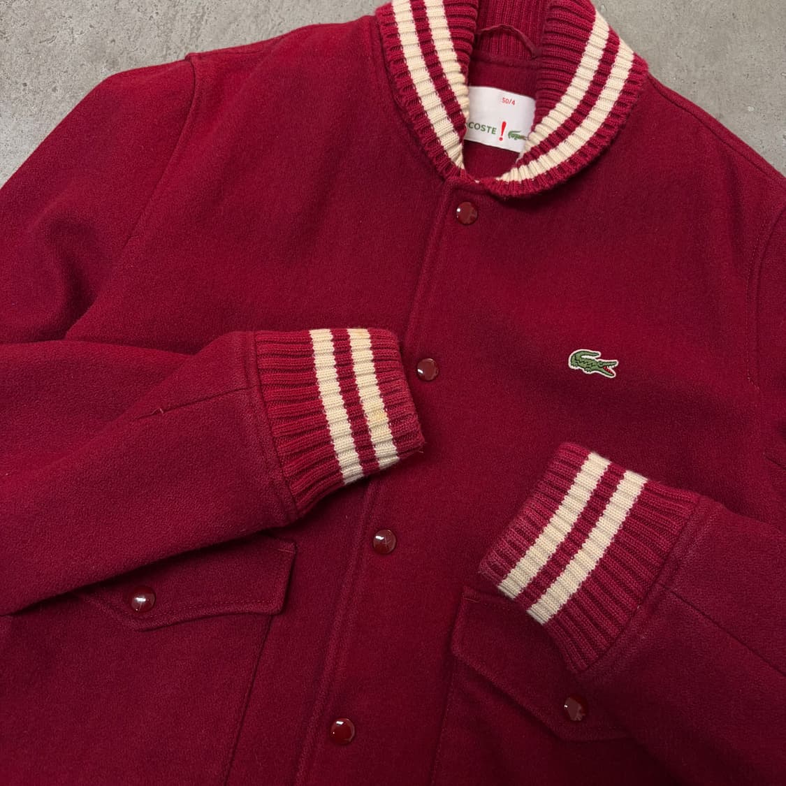 라코스테 버건디 스타디움 자켓[2287] 상품이미지5
