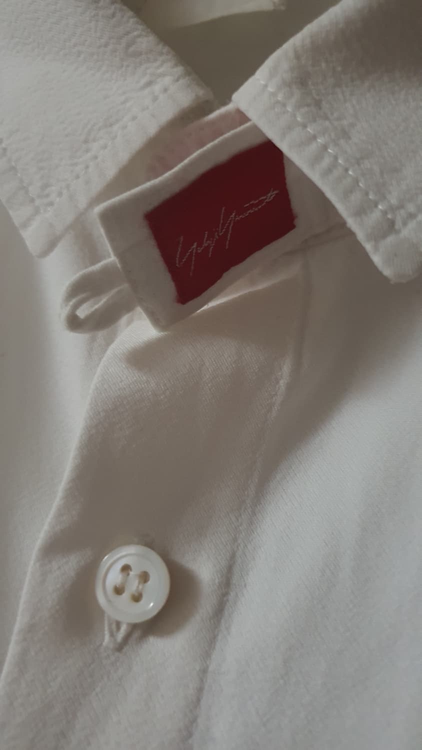 (3,사진추가)00ss 요지야마모토 뿌르옴므 레드라벨 셔츠 상품이미지5