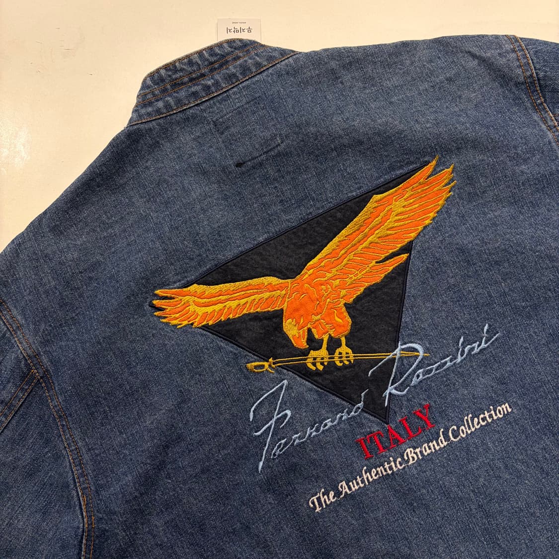 [XL] 페르난도 라찌니 빈티지 데님 블루종 자켓 B28 상품이미지9