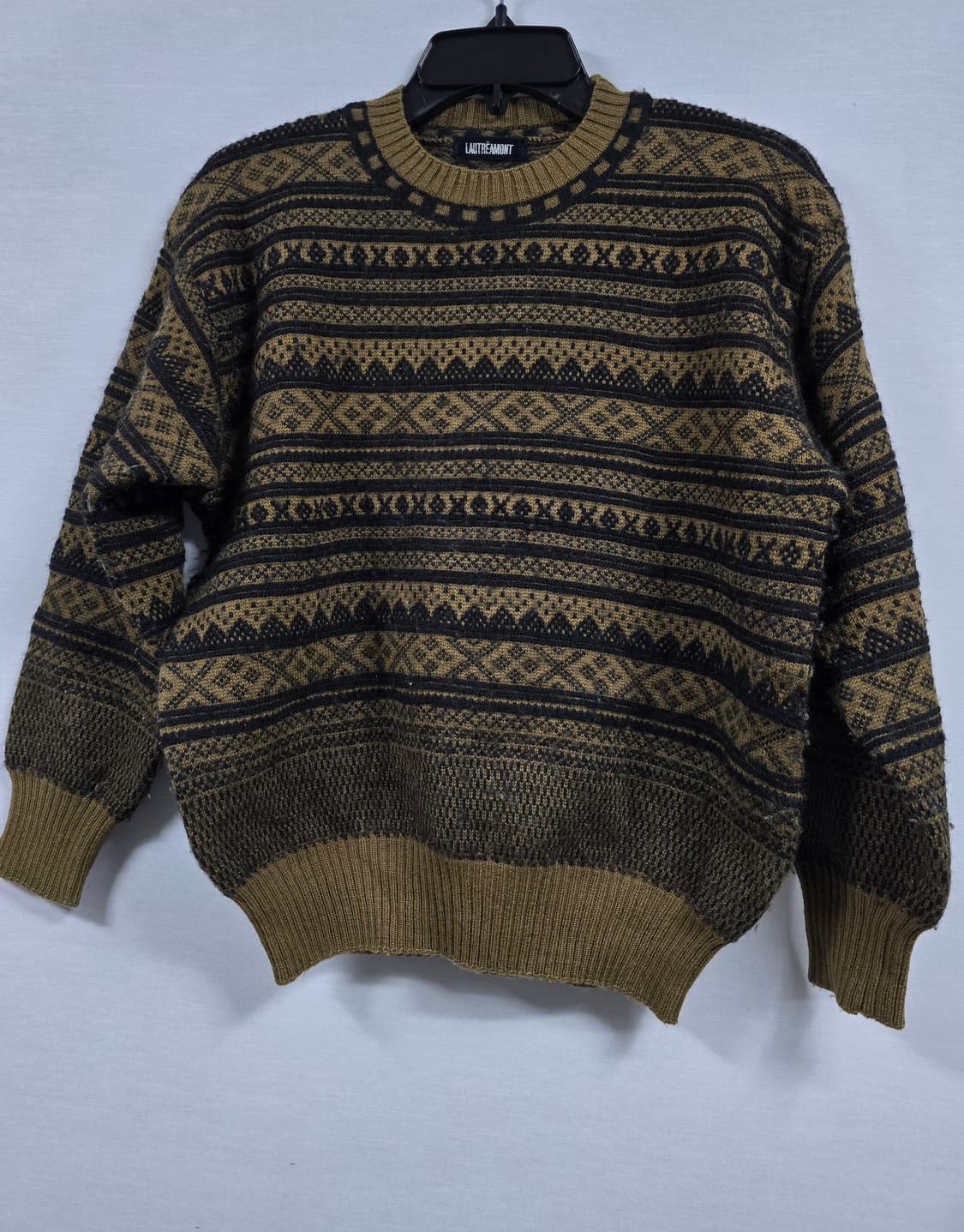 Lautreamont 로트레아몽 페어아일 스트라이프 울 니트 상품이미지1