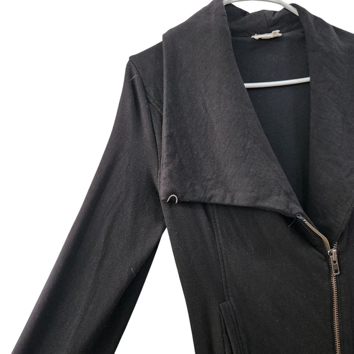 헬무트랭 비대칭 지퍼 니트 재킷 상품이미지3