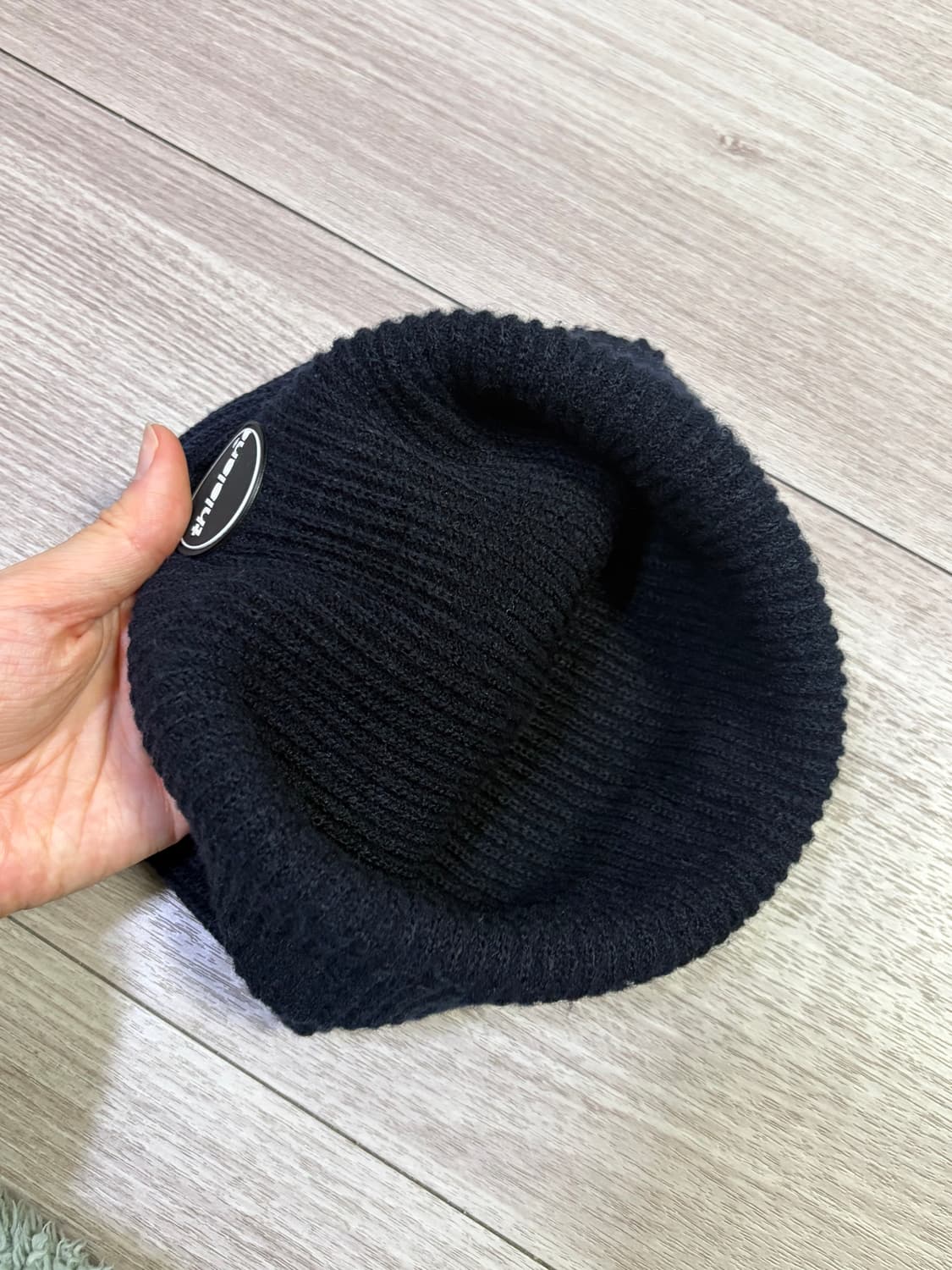 디스이즈네버댓 숏 비니 블랙 상품이미지4