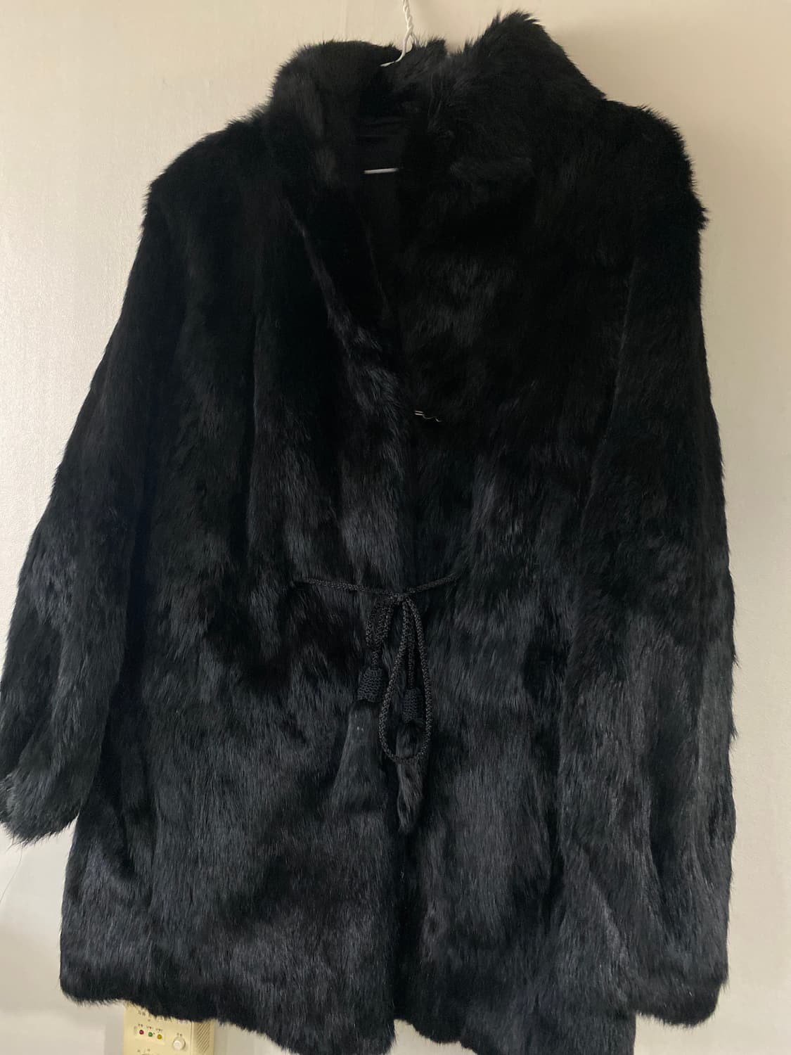 천연 모피 래빗 코트 상품이미지2