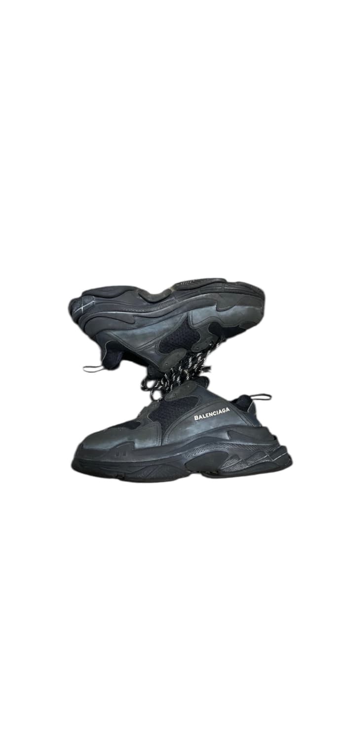 발렌시아가 트리플 S 올블랙 42 상품이미지4