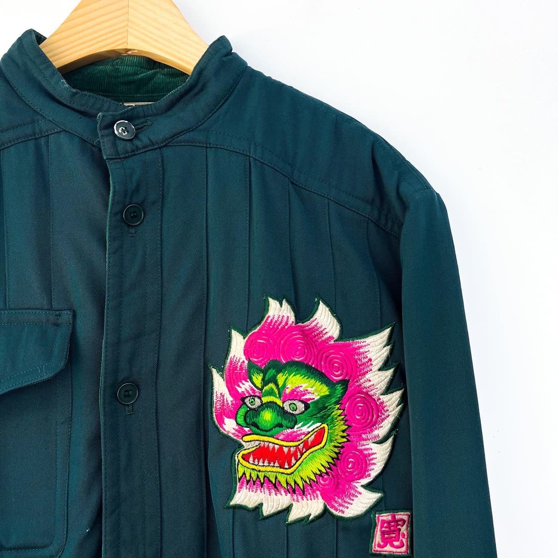 간사이 야마모토 90‘s 아카이브 해태 엠브로이드 자켓 상품이미지7