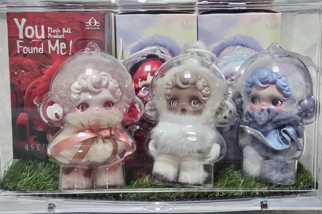 (일괄) 스컬판다 키링 5종 + 인형 케이스 + 보관 케이스 상품이미지1