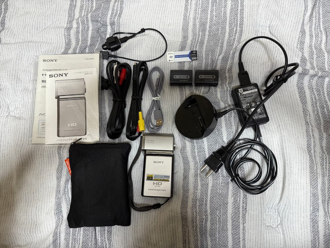 SONY HDR-TG1 (제니 캠코더) 상품이미지4