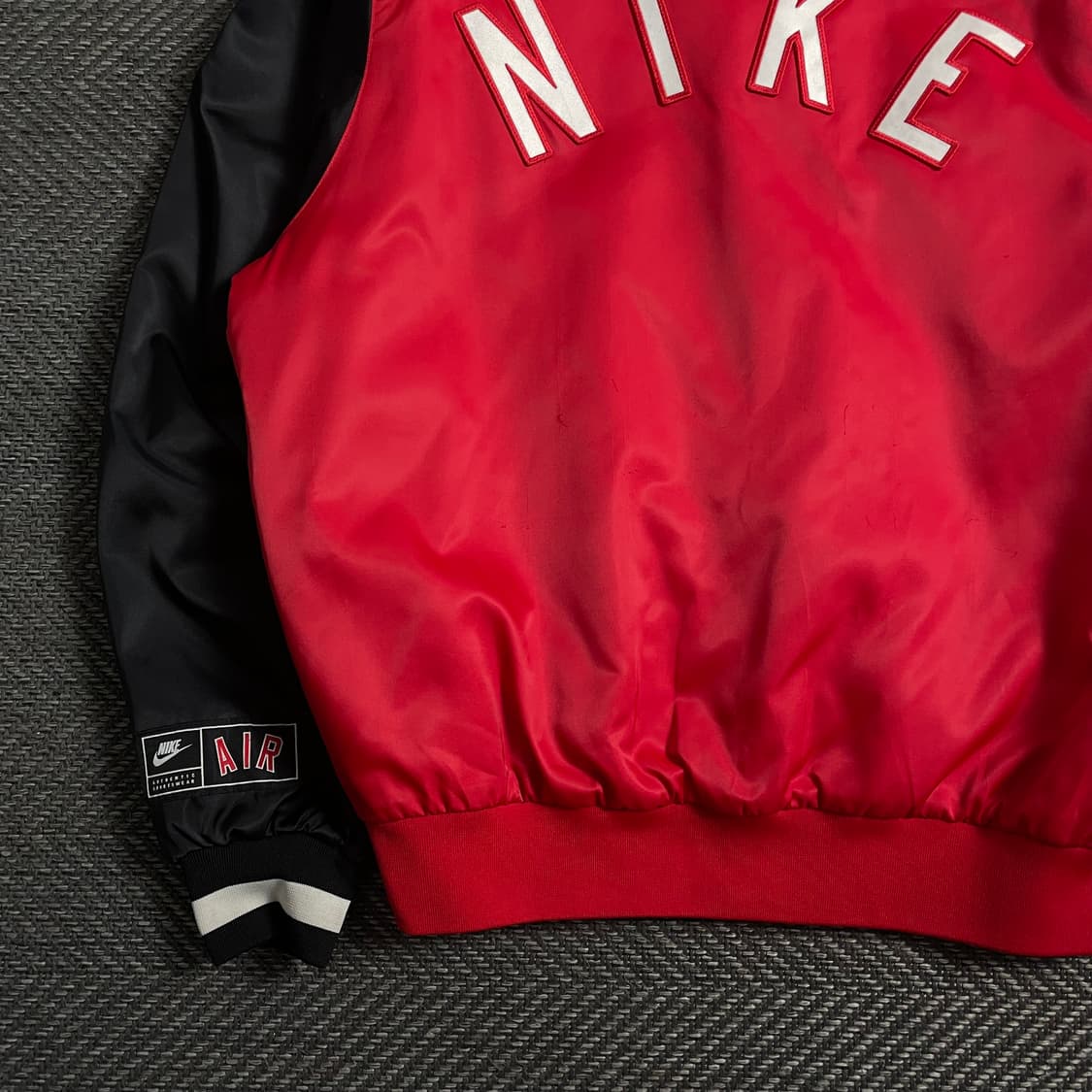 나이키 올드스쿨 빅로고 배색 바시티 자켓 y 5034 상품이미지3