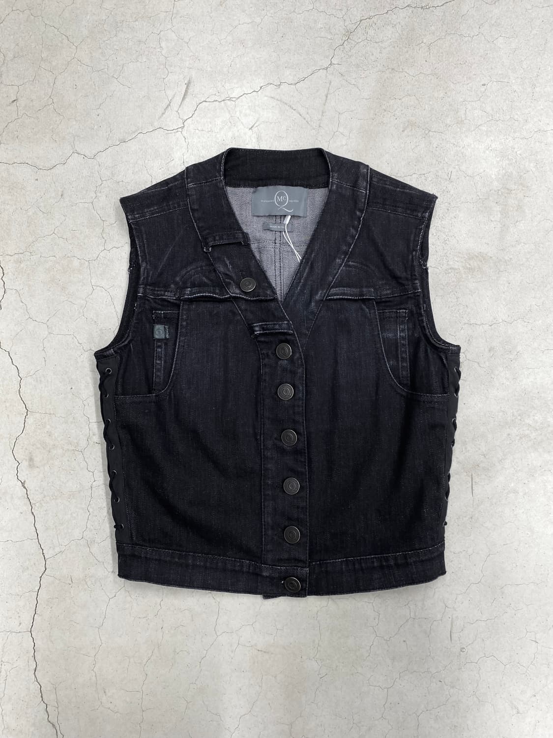 알렉산더 맥퀸 데님 베스트 상품이미지4