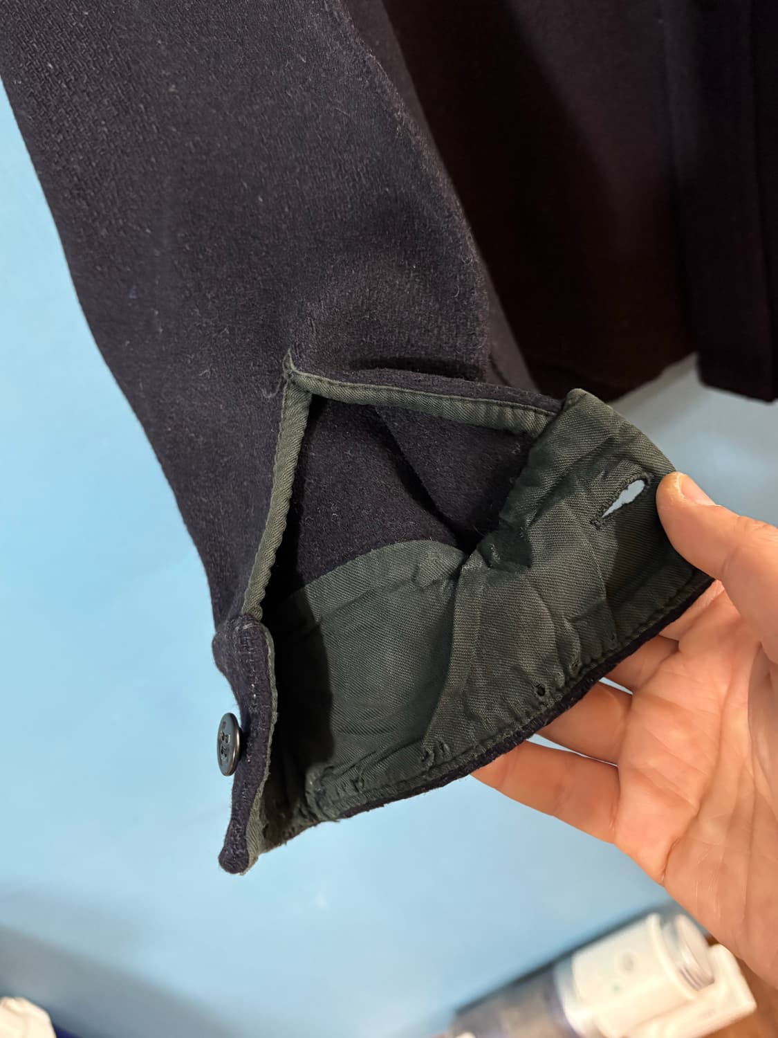 Rare!!! 40-50’s USN Cpo Navy Shirt  상품이미지5