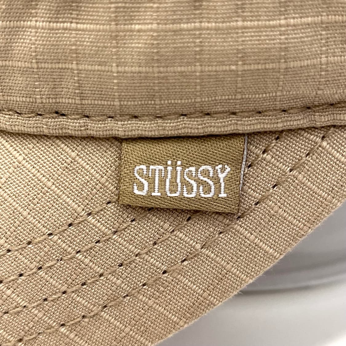 Stussy 스투시 베이지 레터링 군모캡모자 상품이미지3