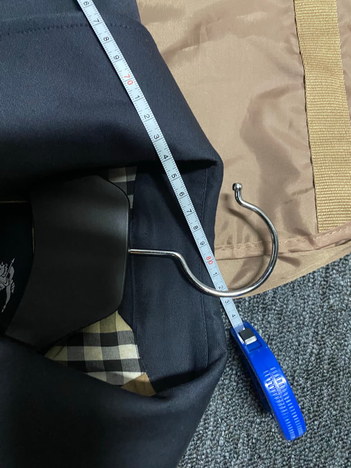 정리중 버버리 시그니처 노바체크 트렌치코트 상품이미지9