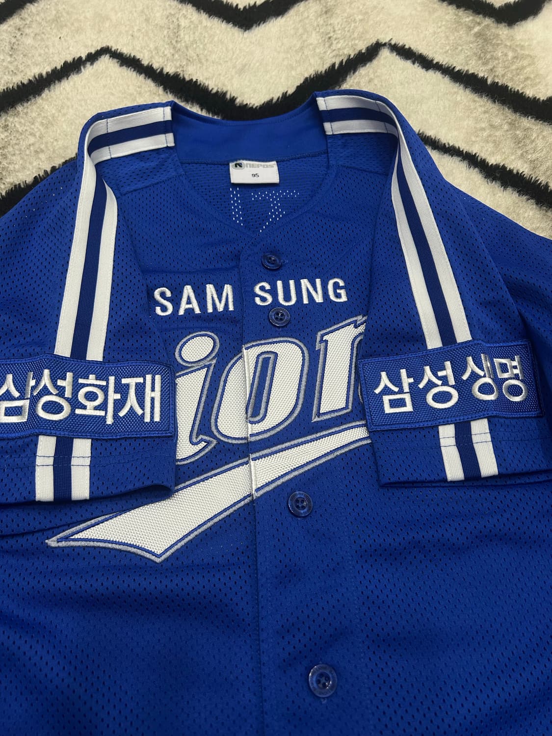 [M]Nepos 삼성라이온즈 반팔유니폼/안지만 상품이미지3