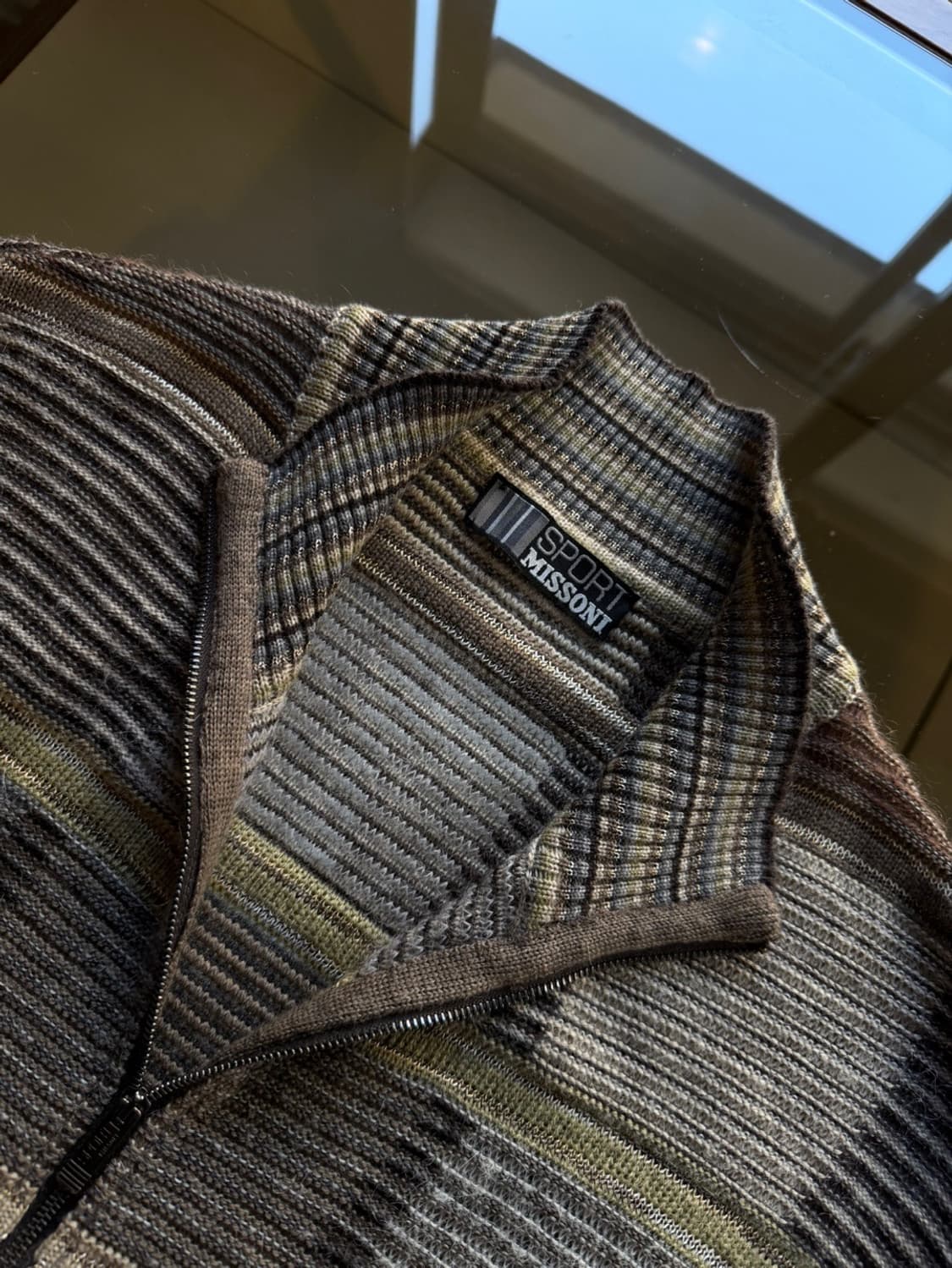 미쏘니 짚업 가디건 105 상품이미지9