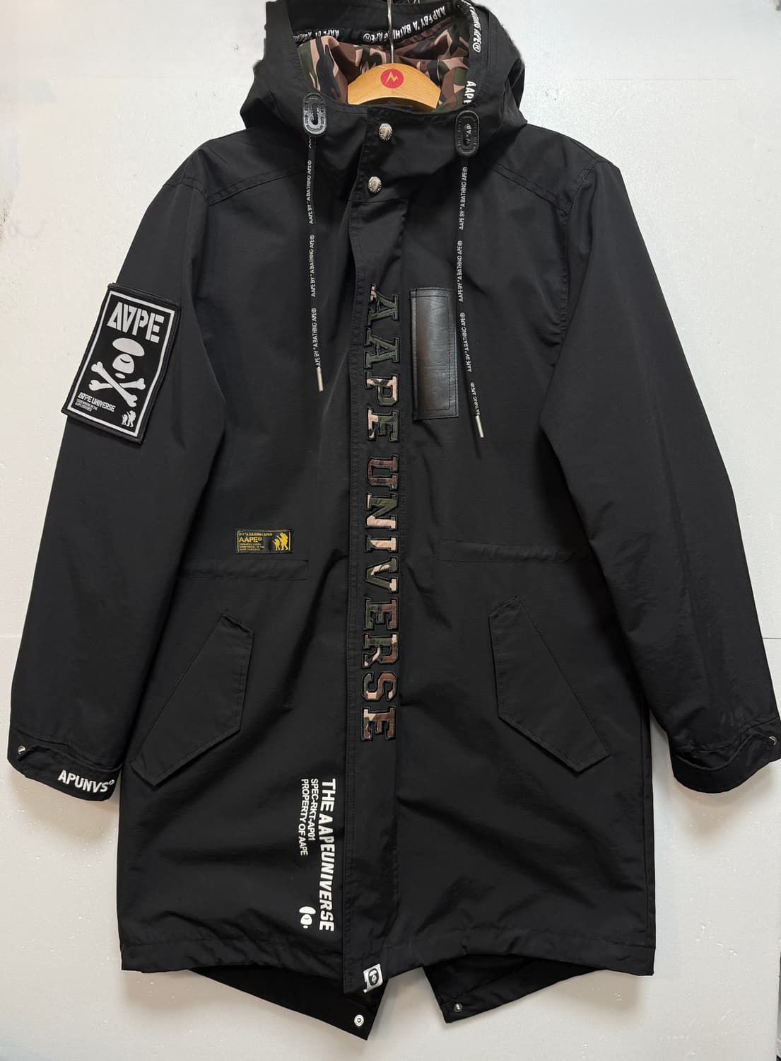 AAPE BY *A BATHING APE®  카모 투인원 파카 재킷 L 상품이미지2