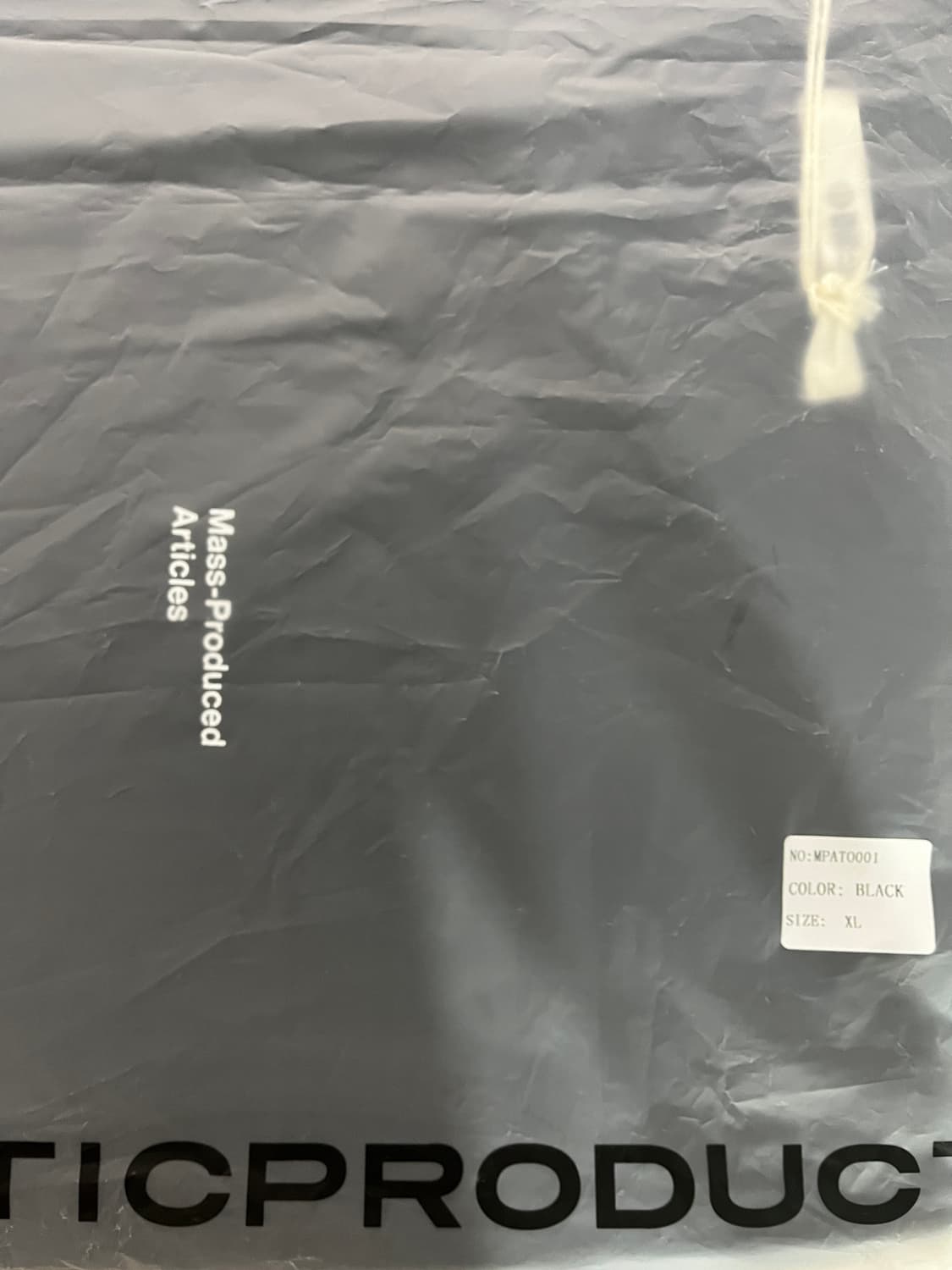 플라스틱프로덕트 MPa 반팔 (블랙) xl 상품이미지2
