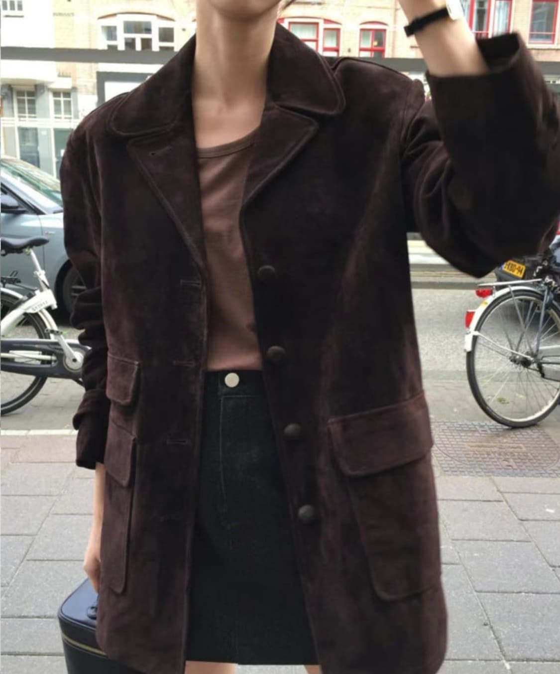 Overtake 오버테이크 스웨이드 자켓 새상품 상품이미지2