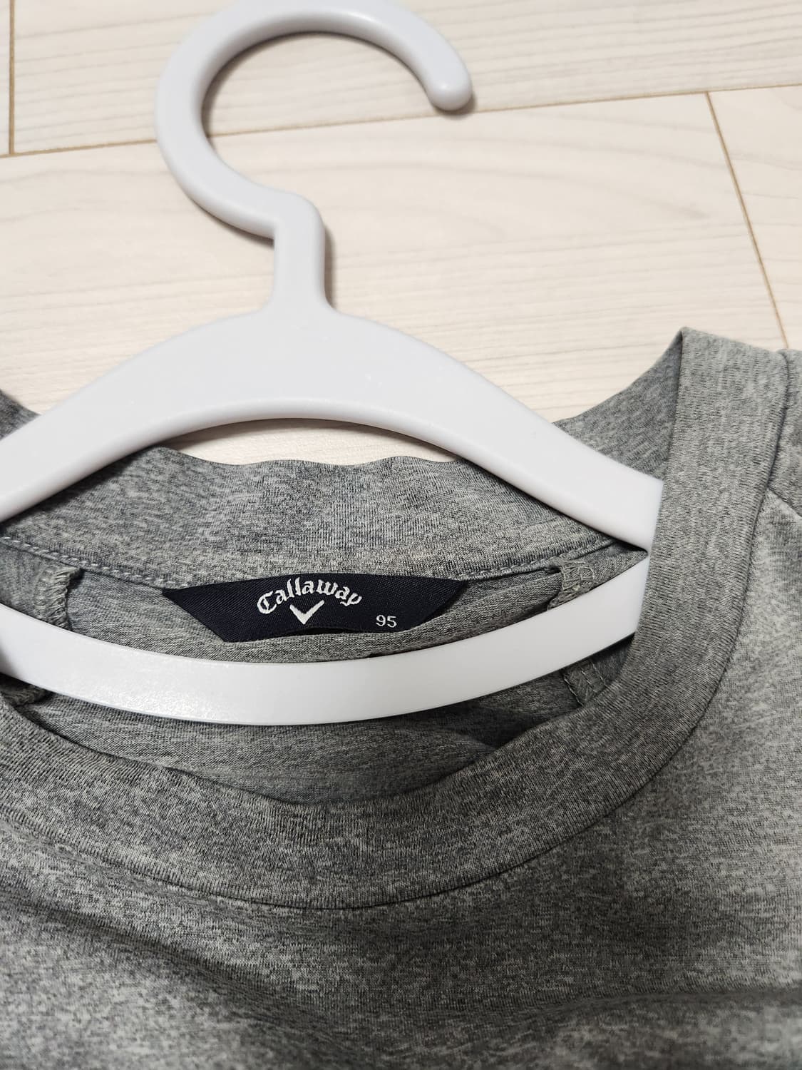 캘러웨이 그레이 반팔 기능성 티셔츠 상품이미지3