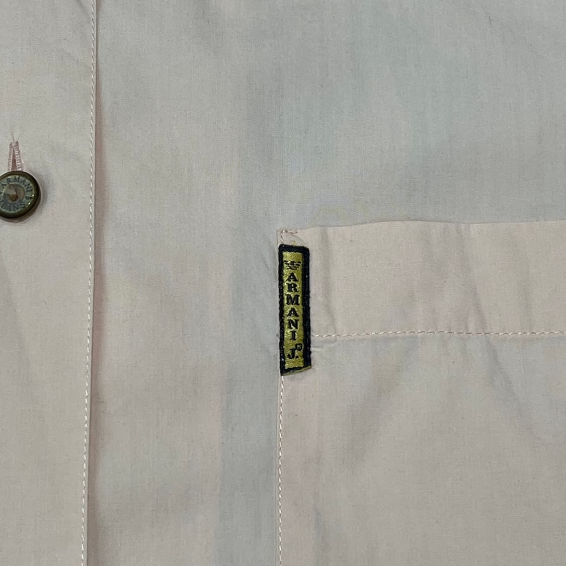 아르마니진스 백프린팅 반팔셔츠 s10330 상품이미지5