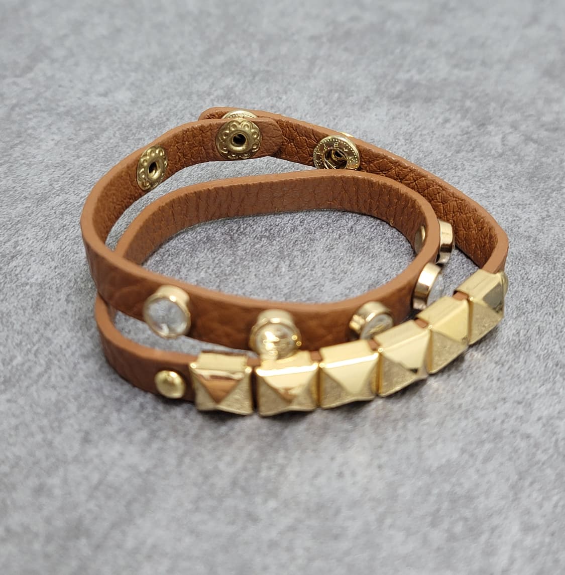 stud leather bracelet 상품이미지5