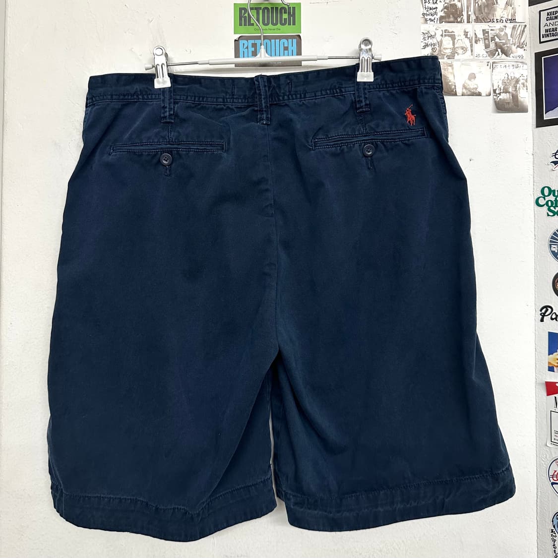 00’s 폴로 릴렉스핏 치노 쇼츠 ‘네이비’ 상품이미지4