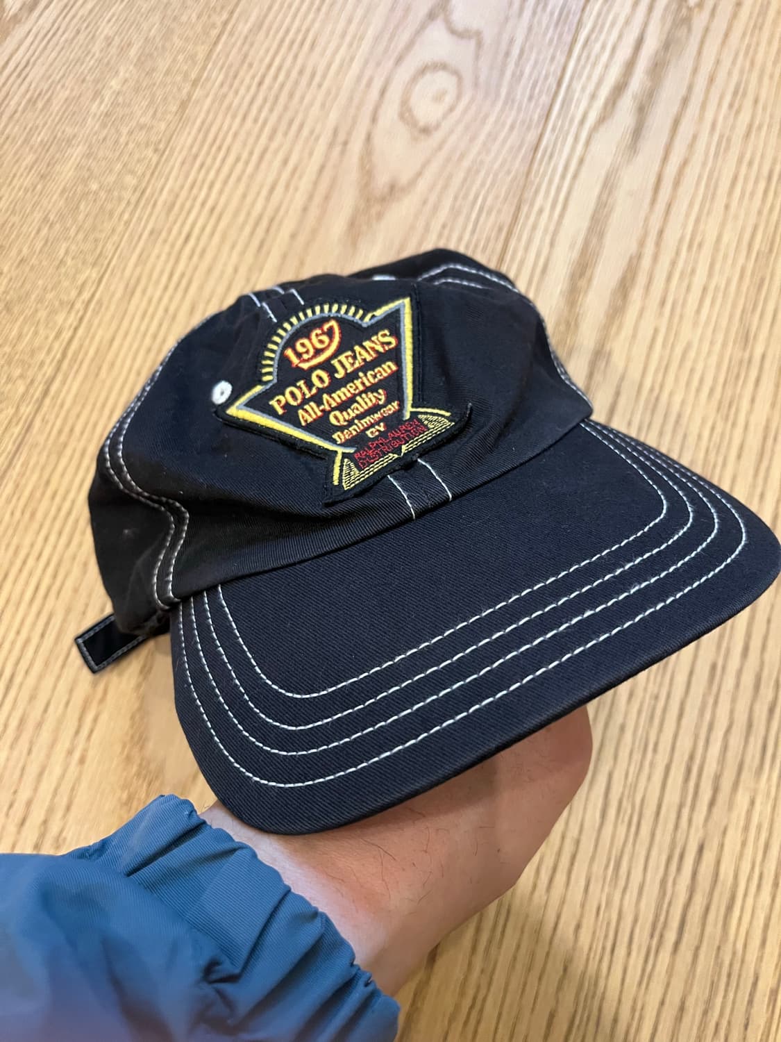 빈티지 랄프로렌 폴로진스컴페니 6패널 상품이미지2