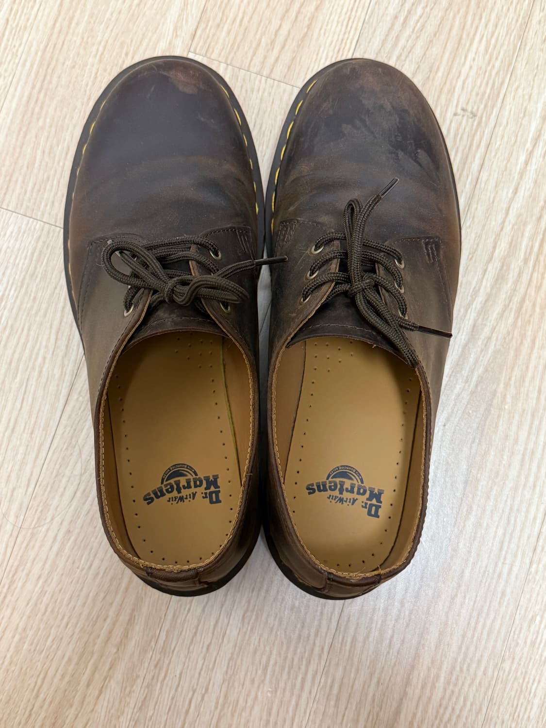 닥터마틴 1461 크레이지호스 빈티지브라운 270사이즈 상품이미지1