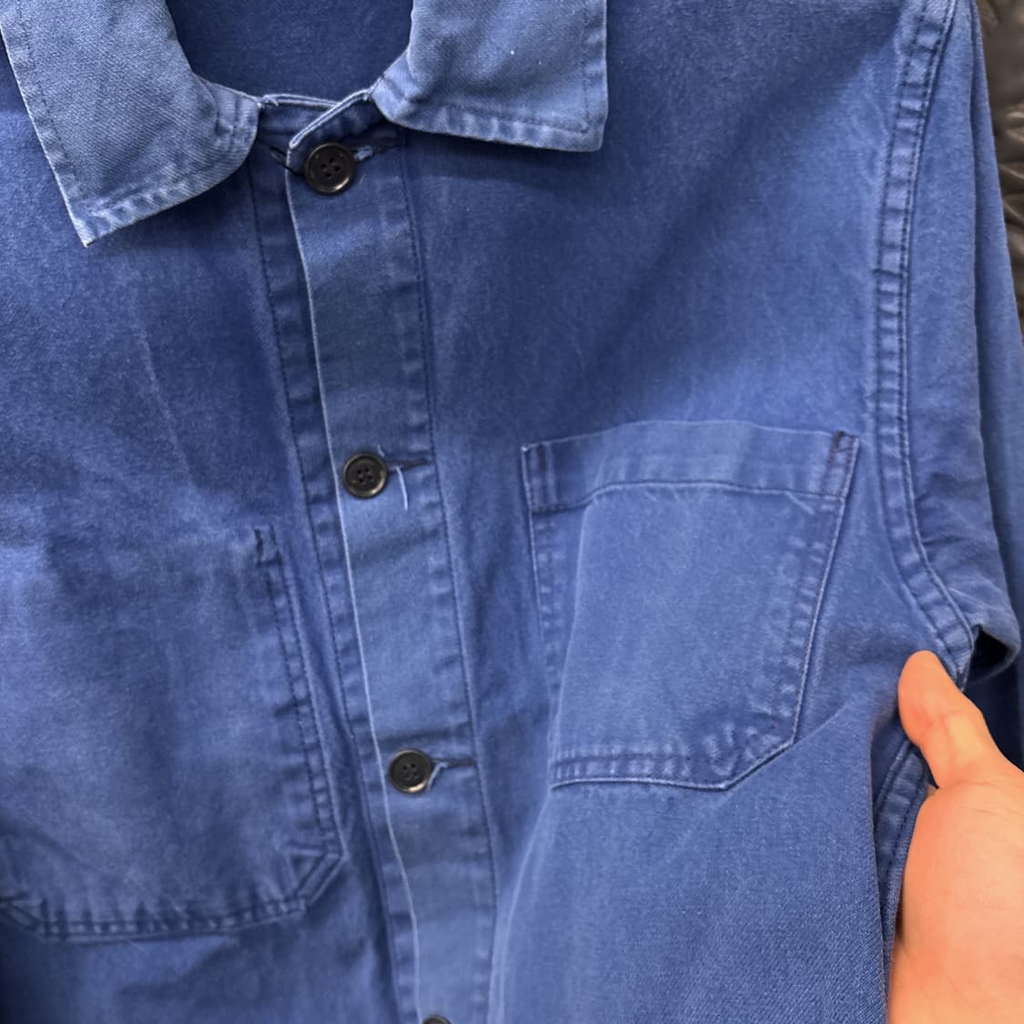 70s-80s 프렌치 워크 자켓 / 빈티지 초어 자켓 워크 웨어 N796 상품이미지6