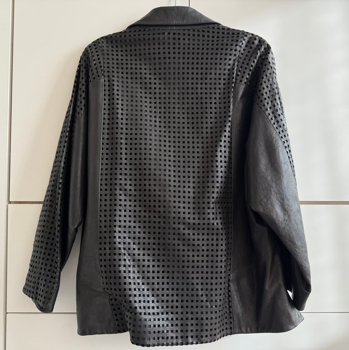 데무 박춘무 블랙 양가죽 자켓 M 상품이미지3