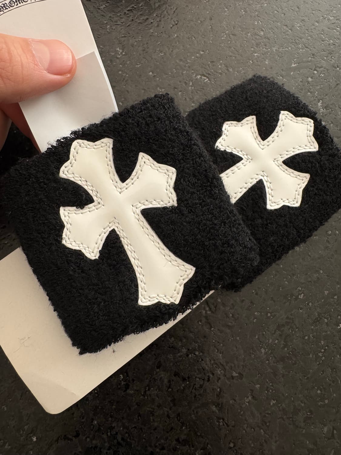 크롬하츠 크로스스웨트밴드 세트 판매합니다. 상품이미지2