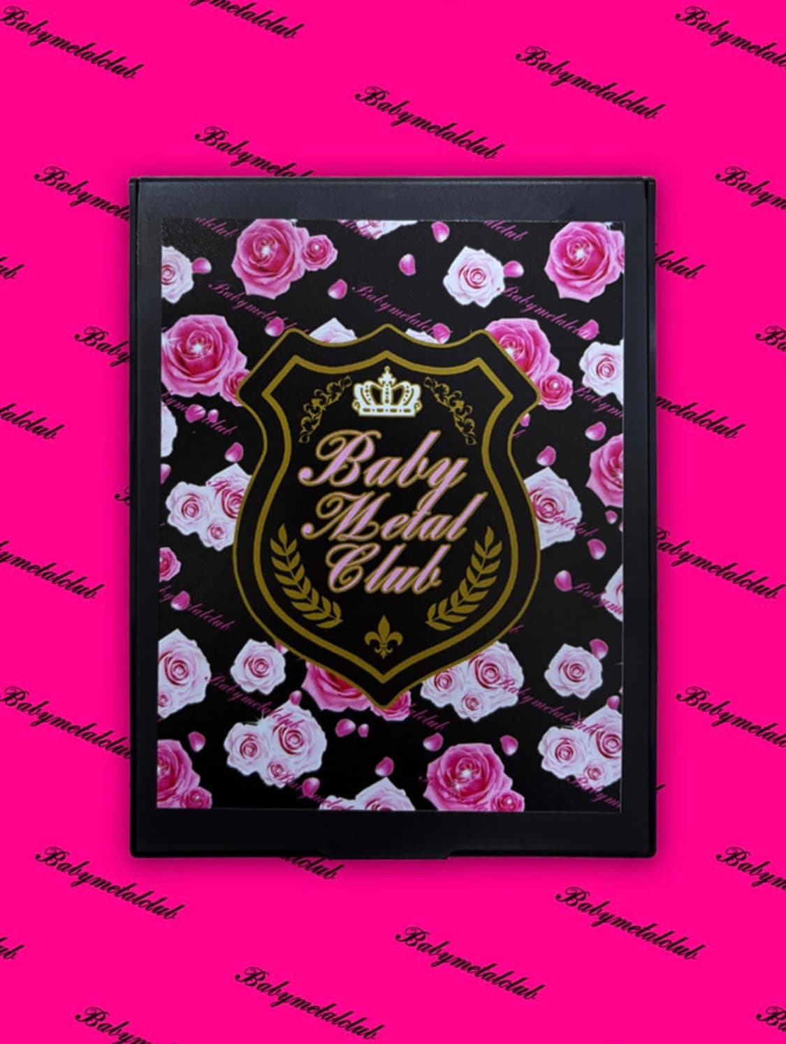 베이비메탈클럽 로즈패턴 거울 상품이미지1