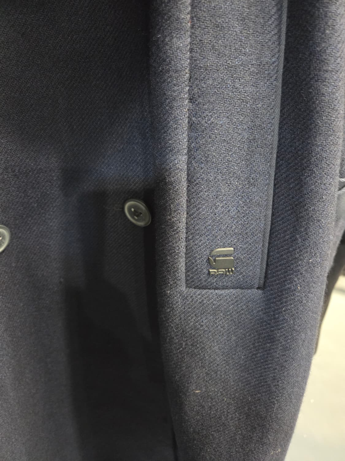 G-Star RAW 여성 벨티드 코트 네이비 상품이미지4