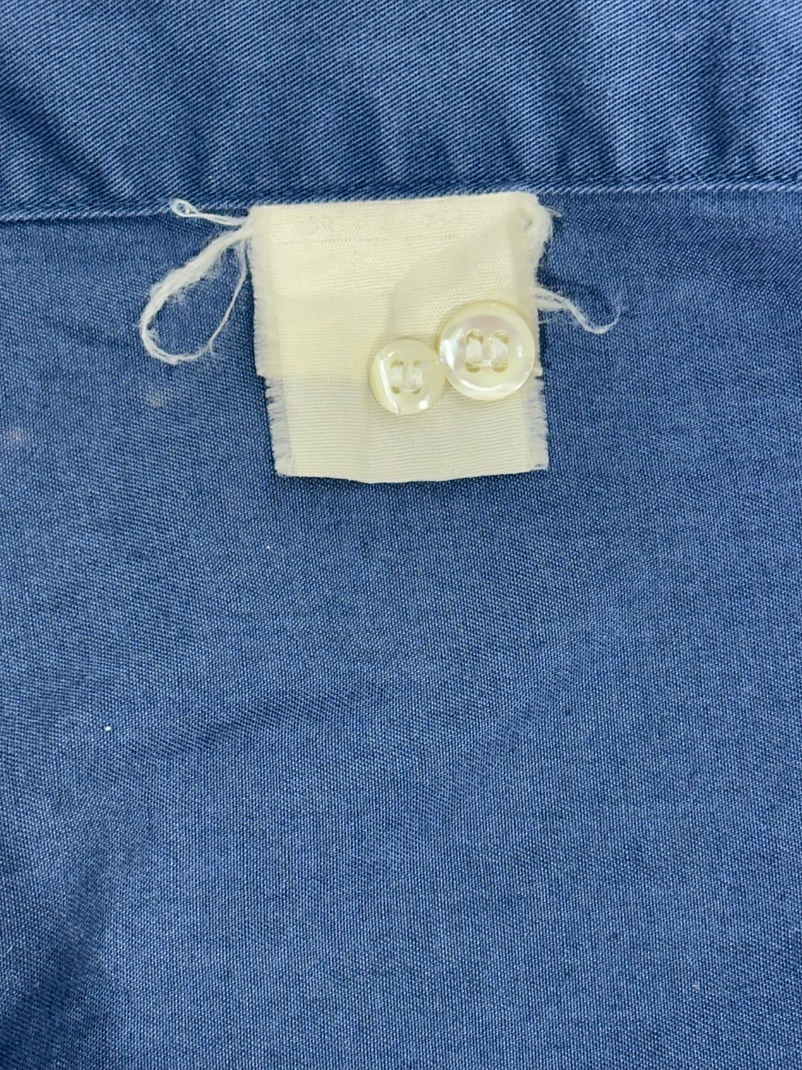 90s 폴로 랄프 로렌 블루 오버핏 셔츠 105 상품이미지8