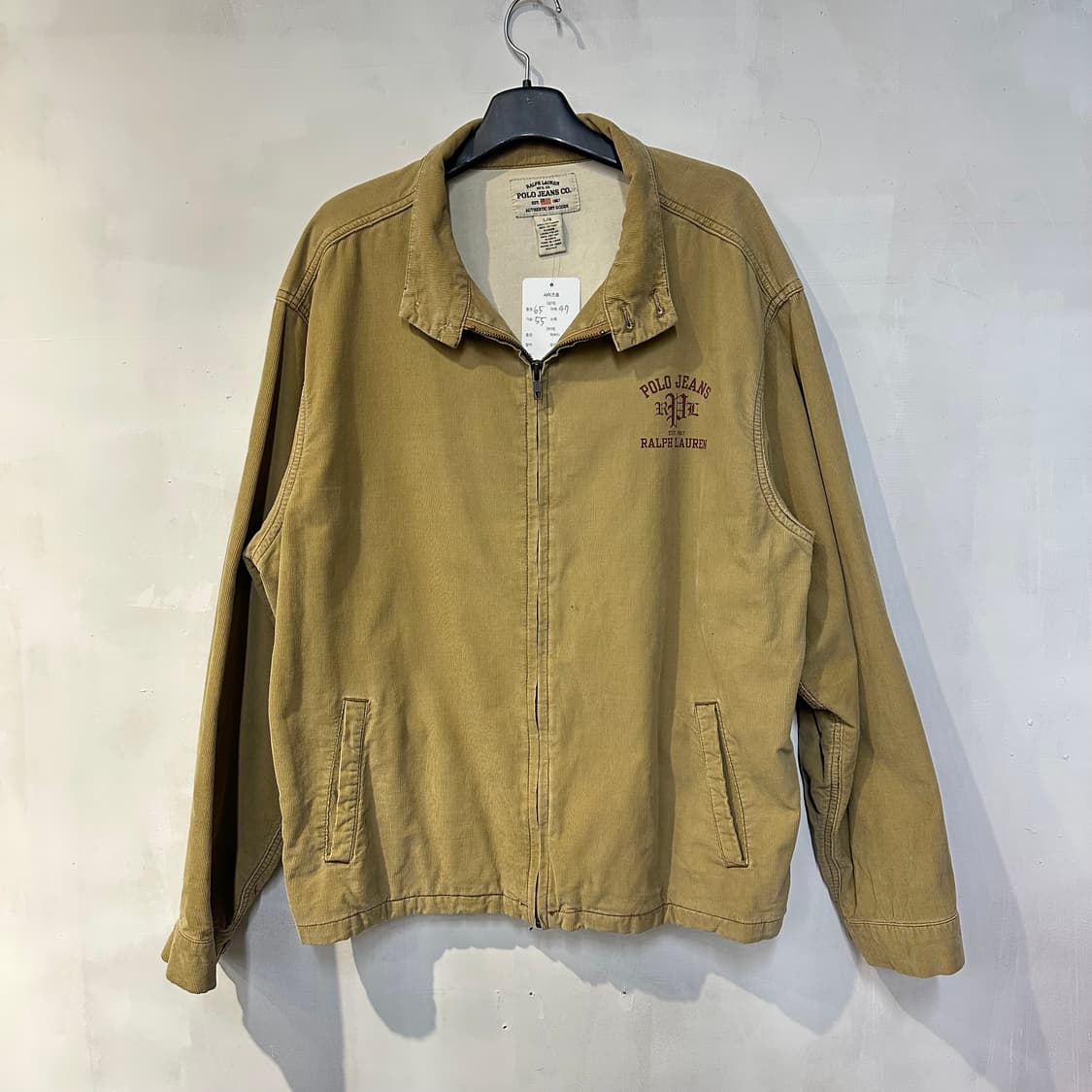 올드 폴로진스 코듀로이 해링턴자켓 상품이미지1