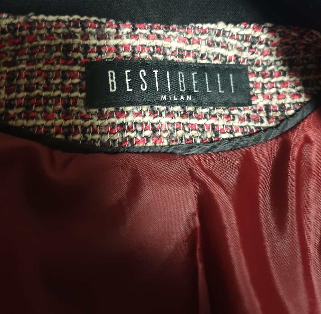 베스띠벨리 밀라노 트위드 자켓 (77사이즈) 상품이미지4