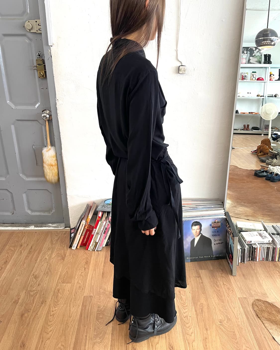 [38] 앤드믤미스터 롱 셔츠 원피스 상품이미지4