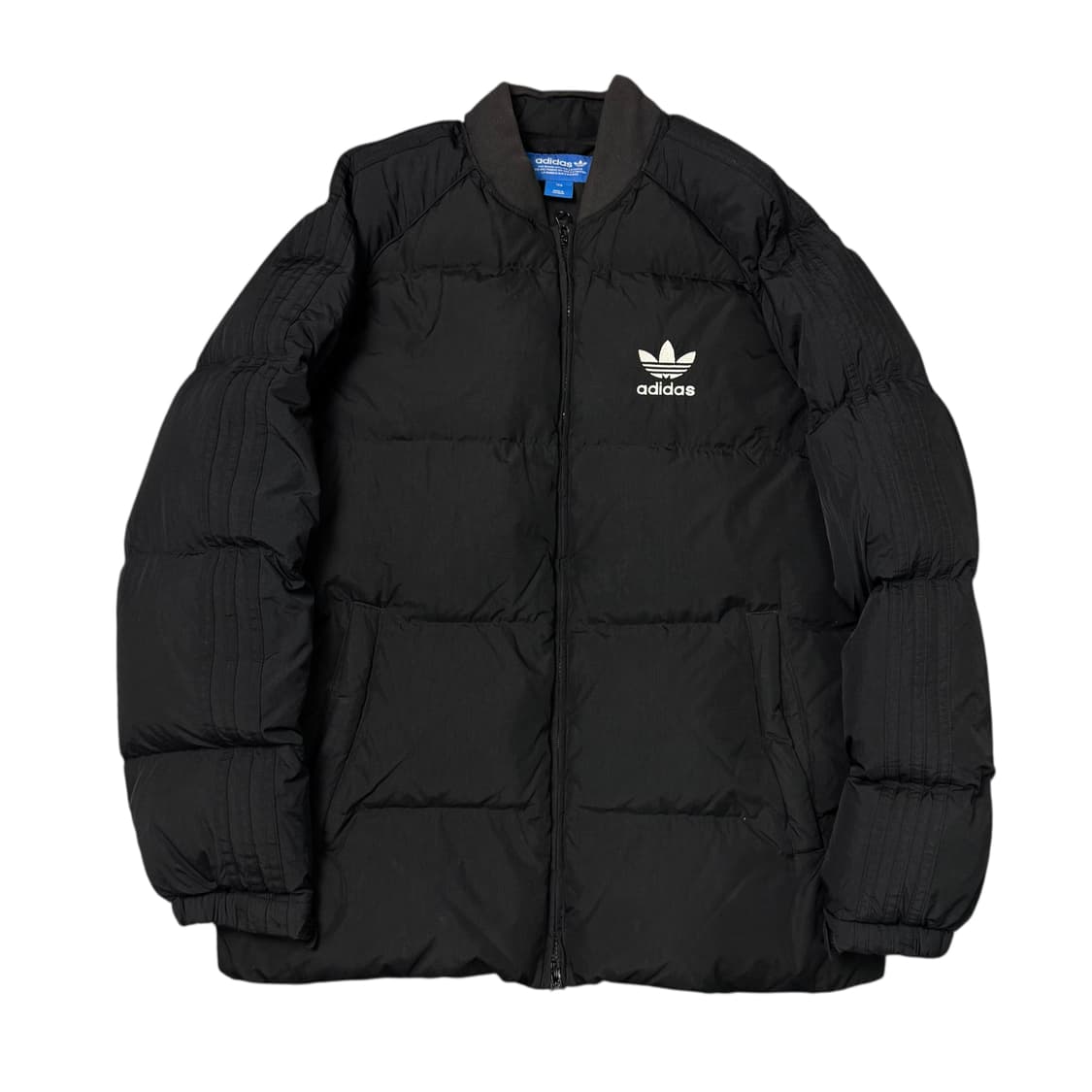 (105) 아디다스 슈퍼스타 덕다운 패딩자켓 블랙 상품이미지1