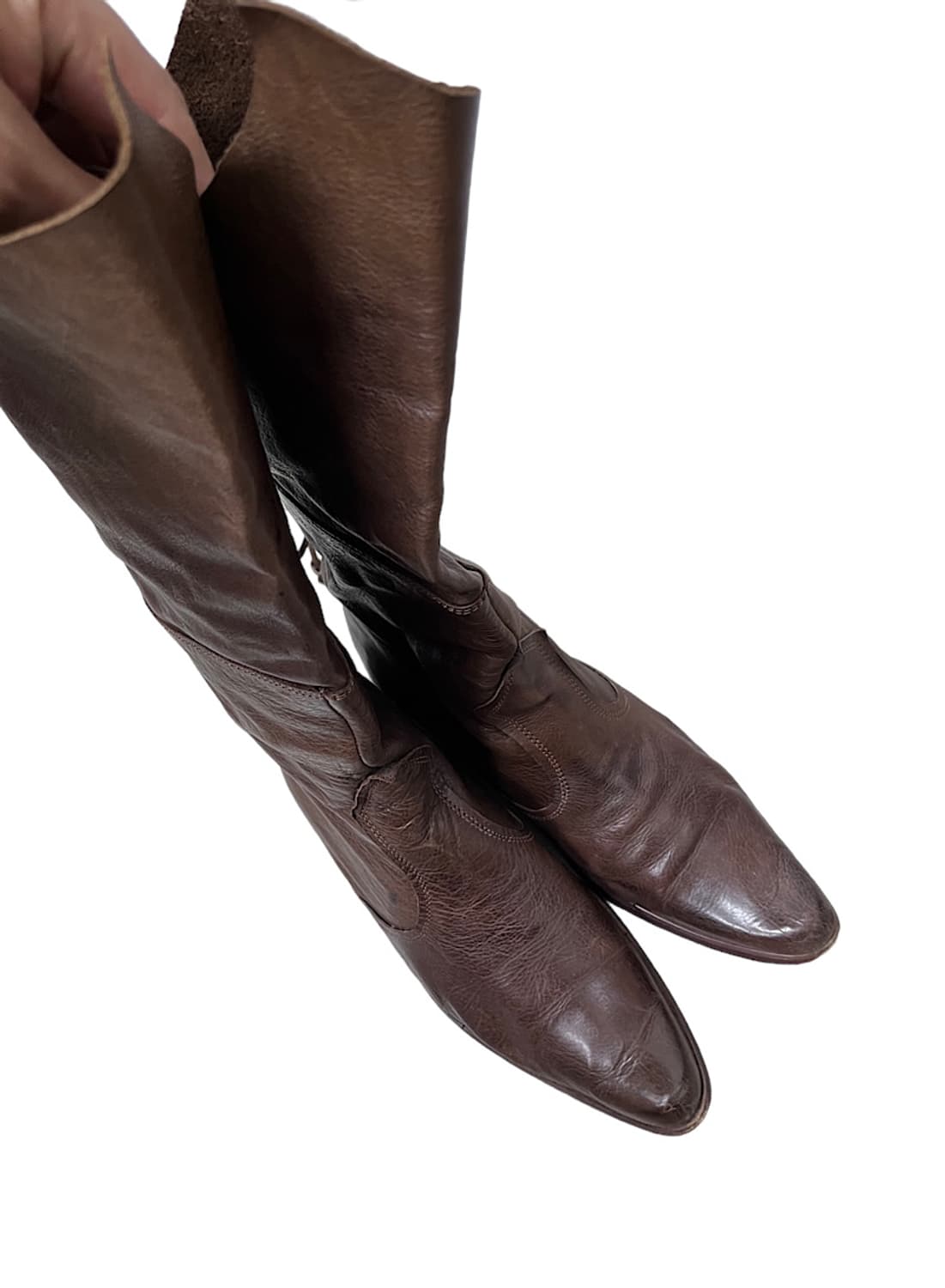 vintage leather boots 상품이미지5