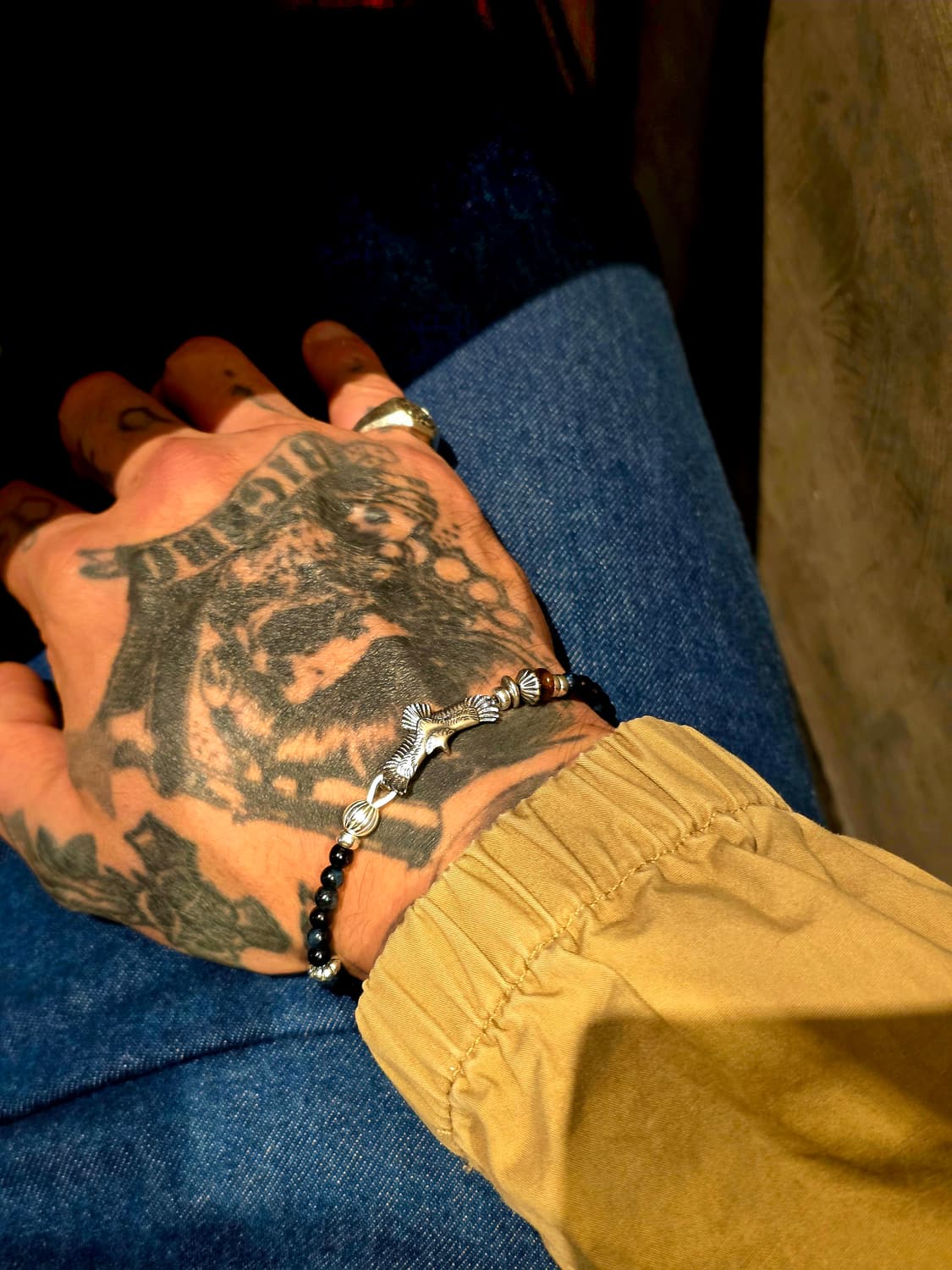🦅 Silver 925 Eagle Stone Bracelet 🦅 상품이미지7
