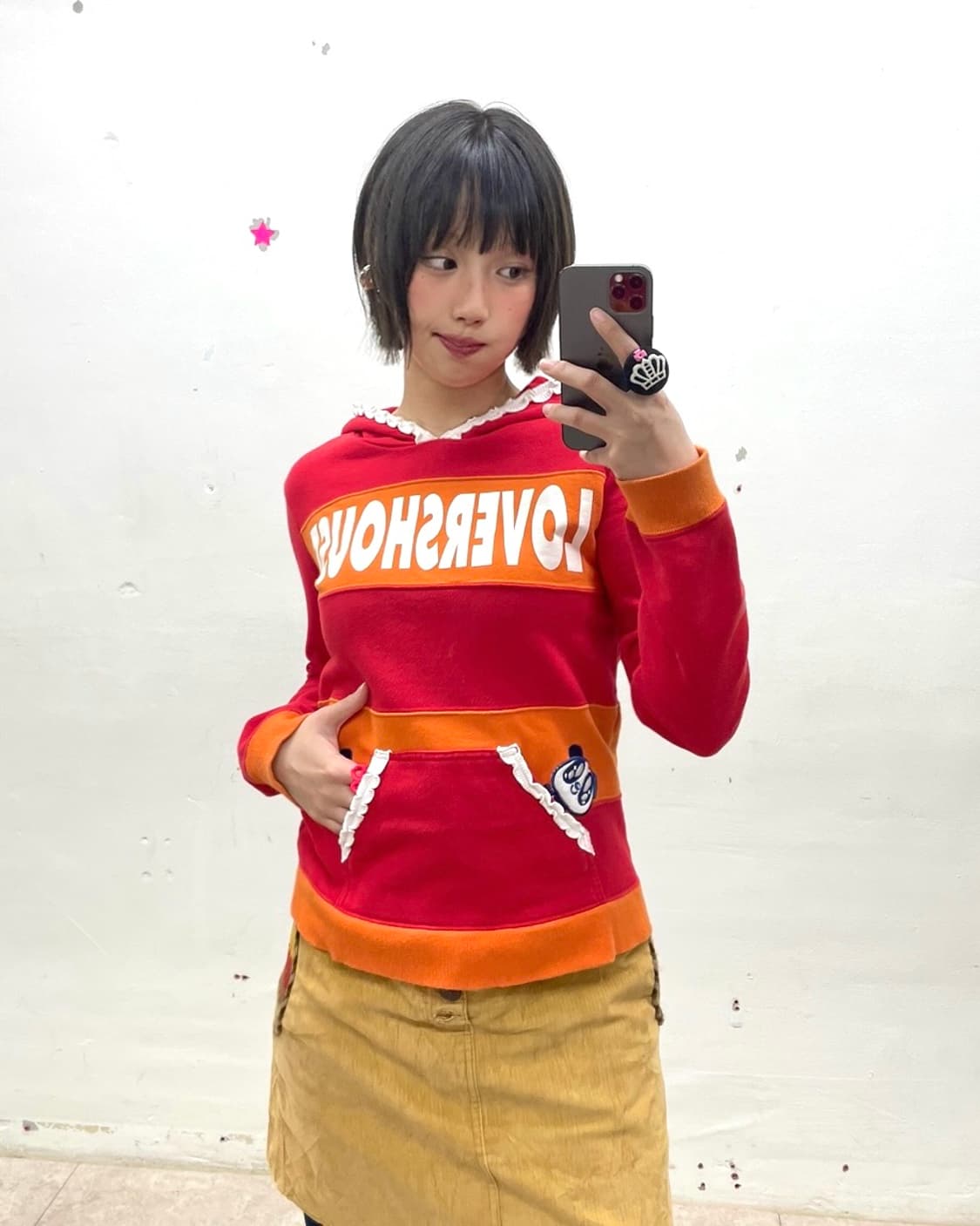 Love House Panda Lace Hoodie  상품이미지1