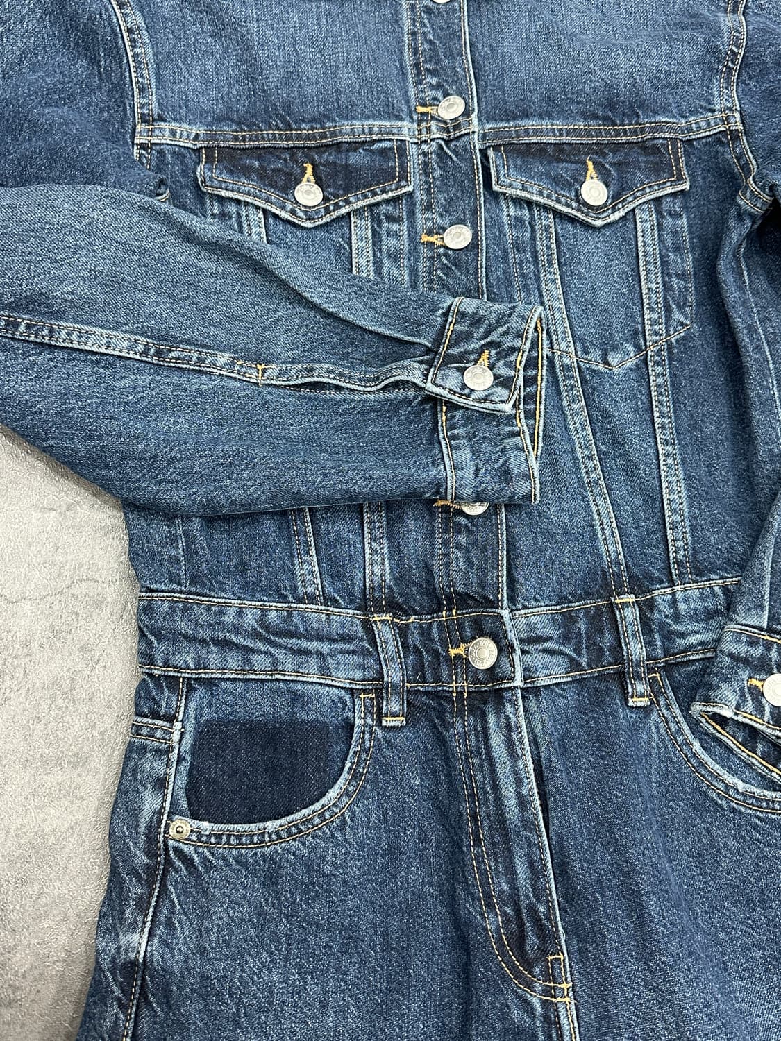 자라 데님 점프수트 상품이미지4