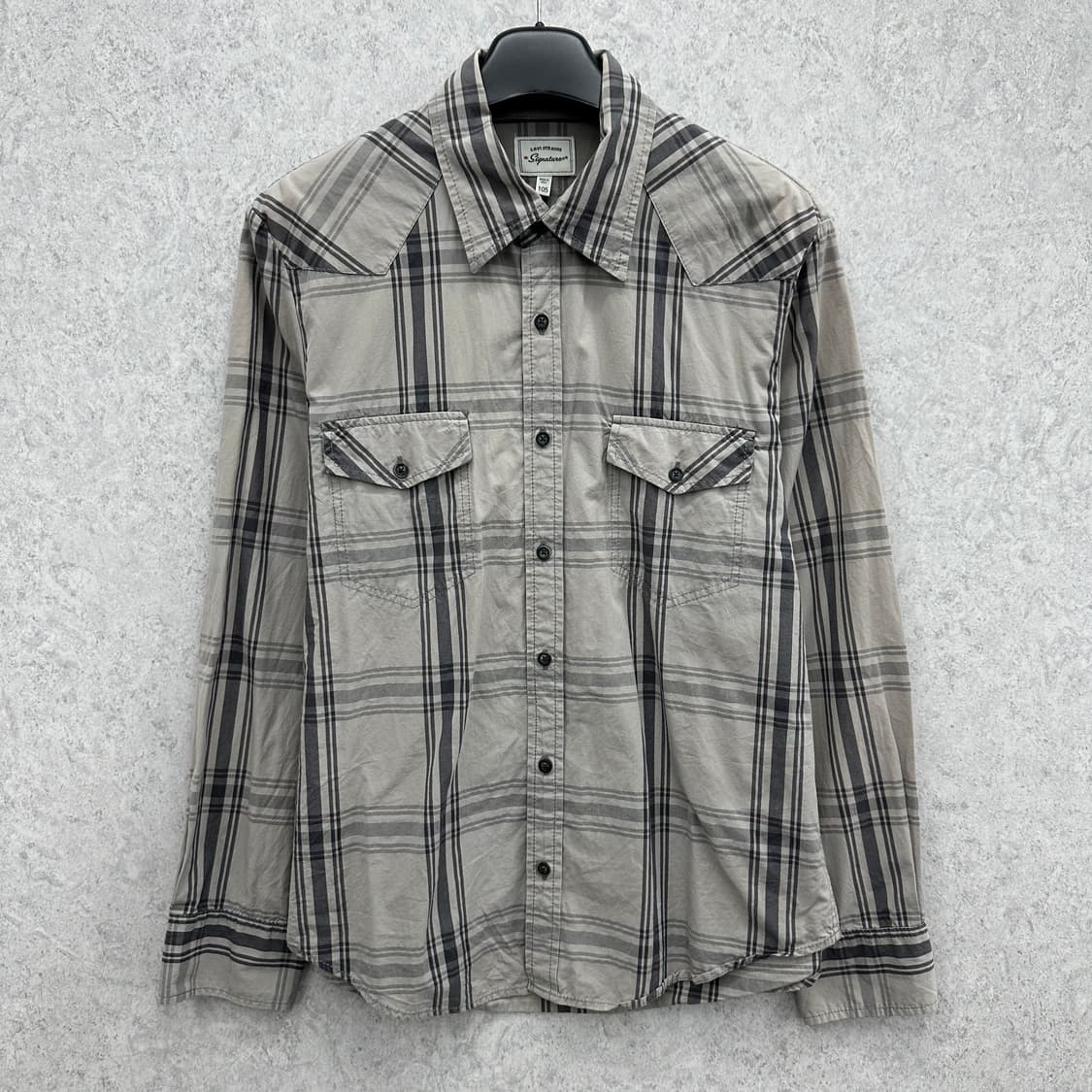 105 리바이스 남자 체크 셔츠 상품이미지1