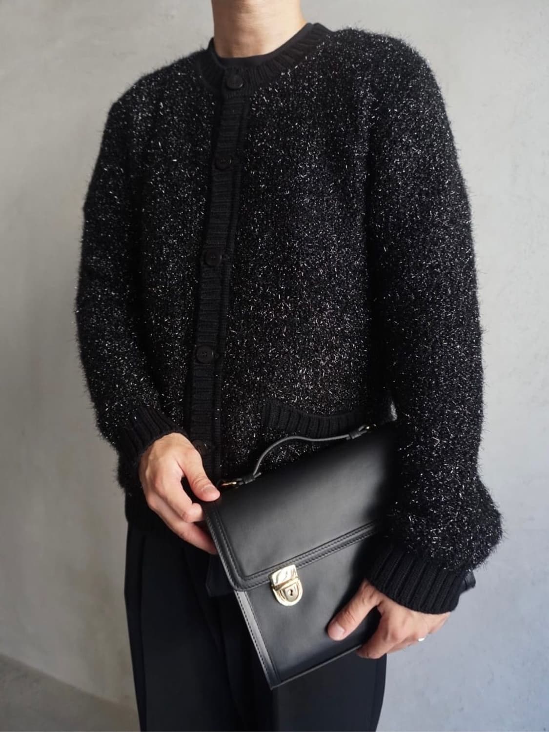 [SF9 착용] ernest w baker 23AW 부클레 가디건 상품이미지2