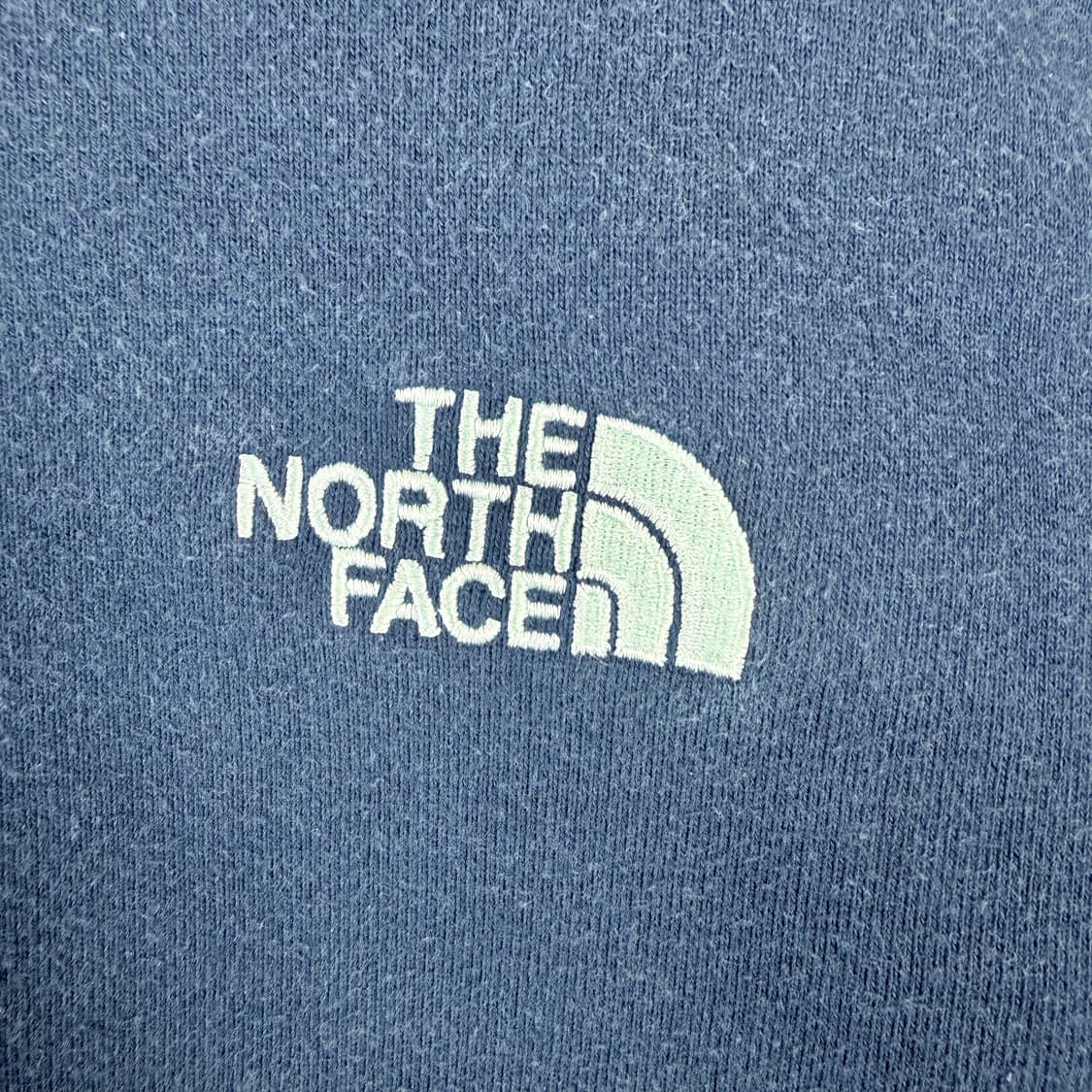 (100) 노스페이스 화이트라벨 스몰로고 맨투맨 네이비 상품이미지3